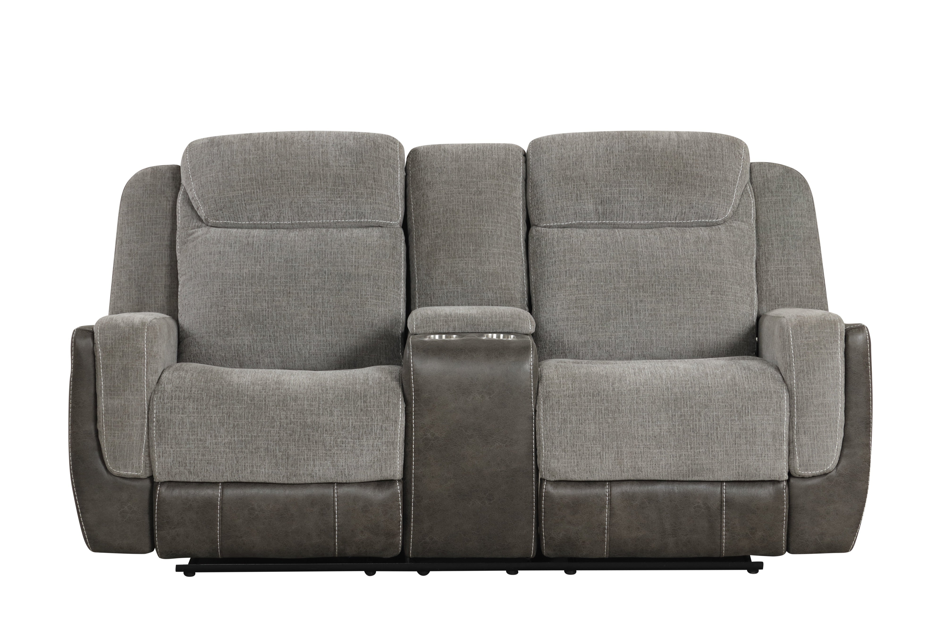 Lisa Gray Fabric 3-Piece Reclining Set, view 2