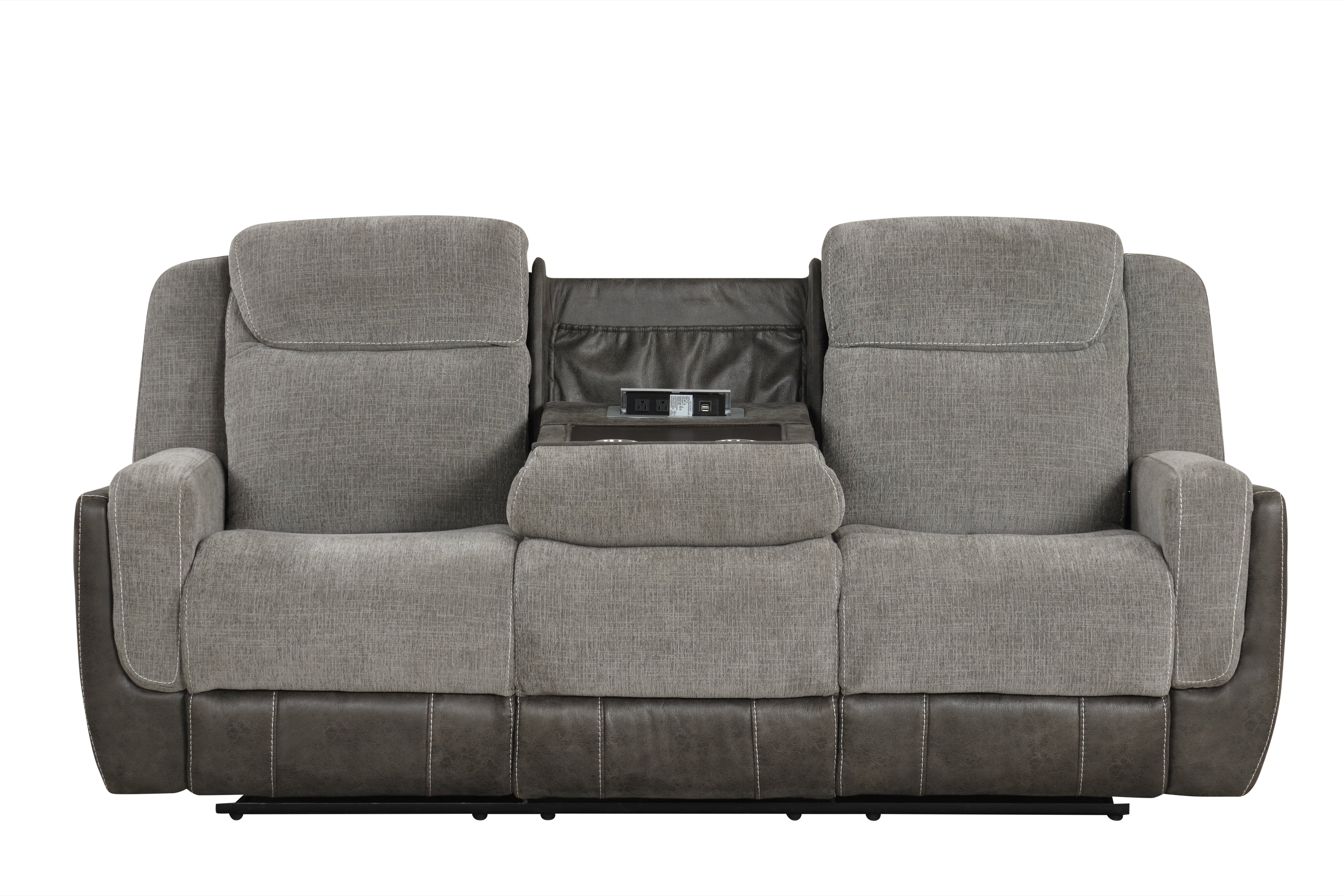 Lisa Gray Fabric 3-Piece Reclining Set, view 3