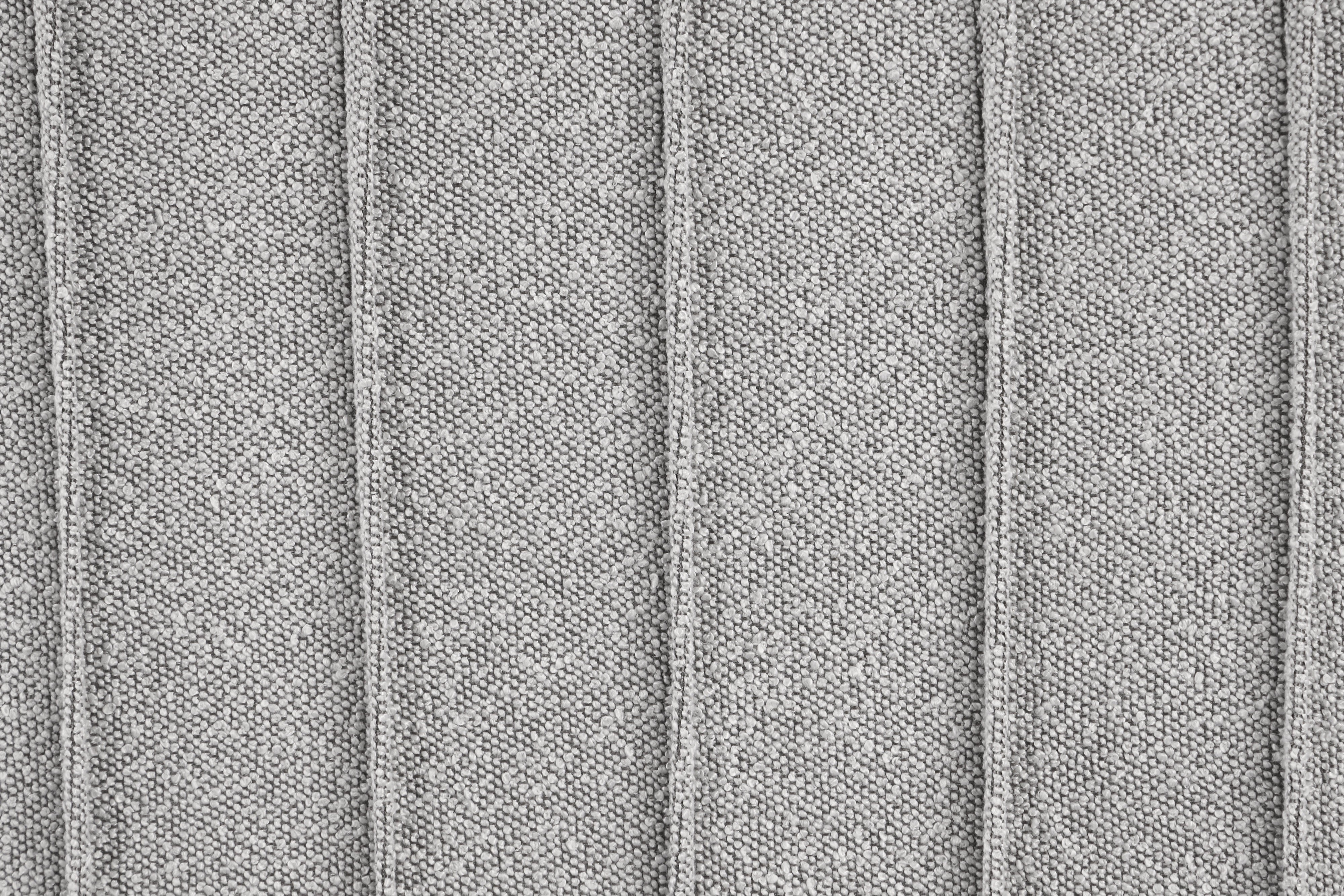 Oasis Gray Boucle Platform Bed, view 4