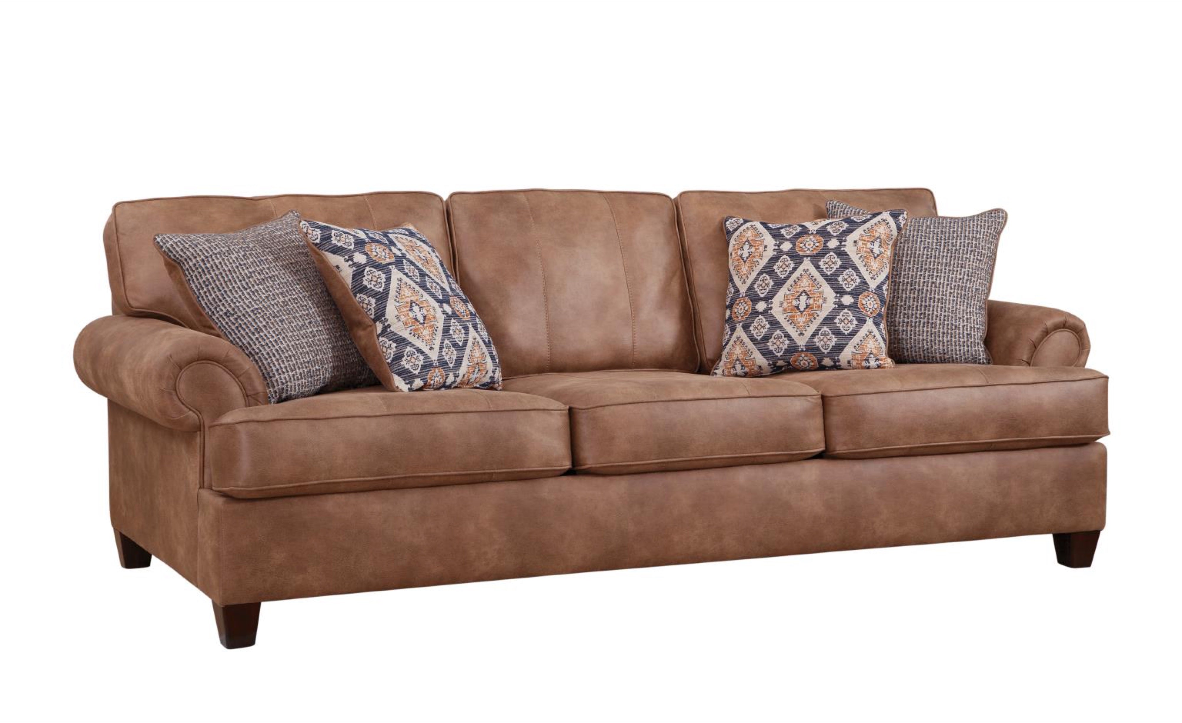 Behold Carleigh Camel Oversized Sofa & Loveseat Set