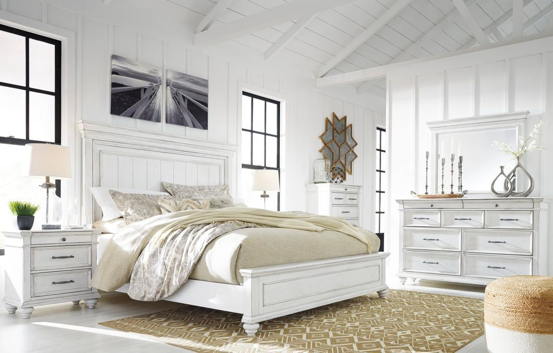 Ashley Whitewash 5-Piece Bedroom Set