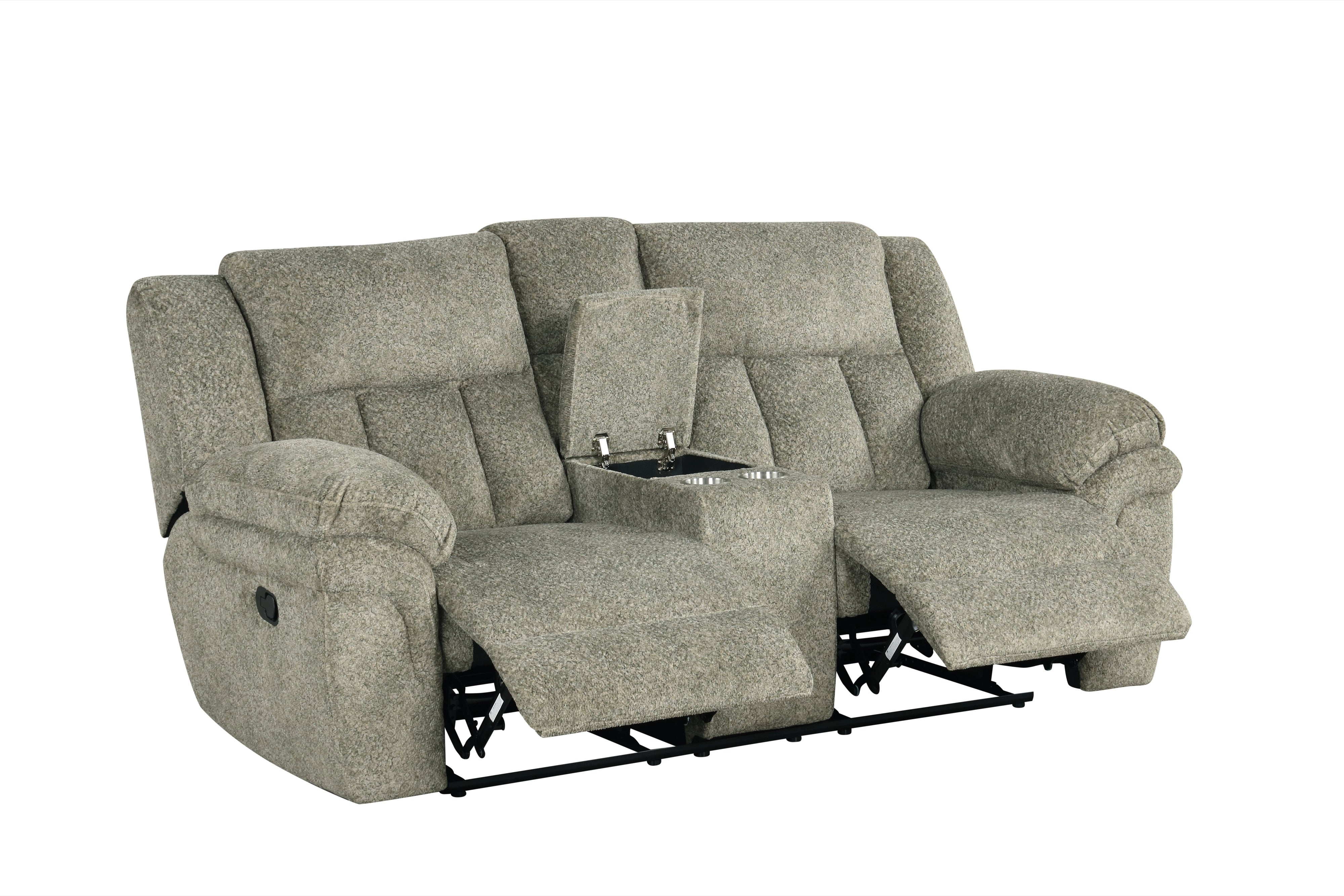 Dallas Sage Plush 3-Piece Reclining Set, view 4
