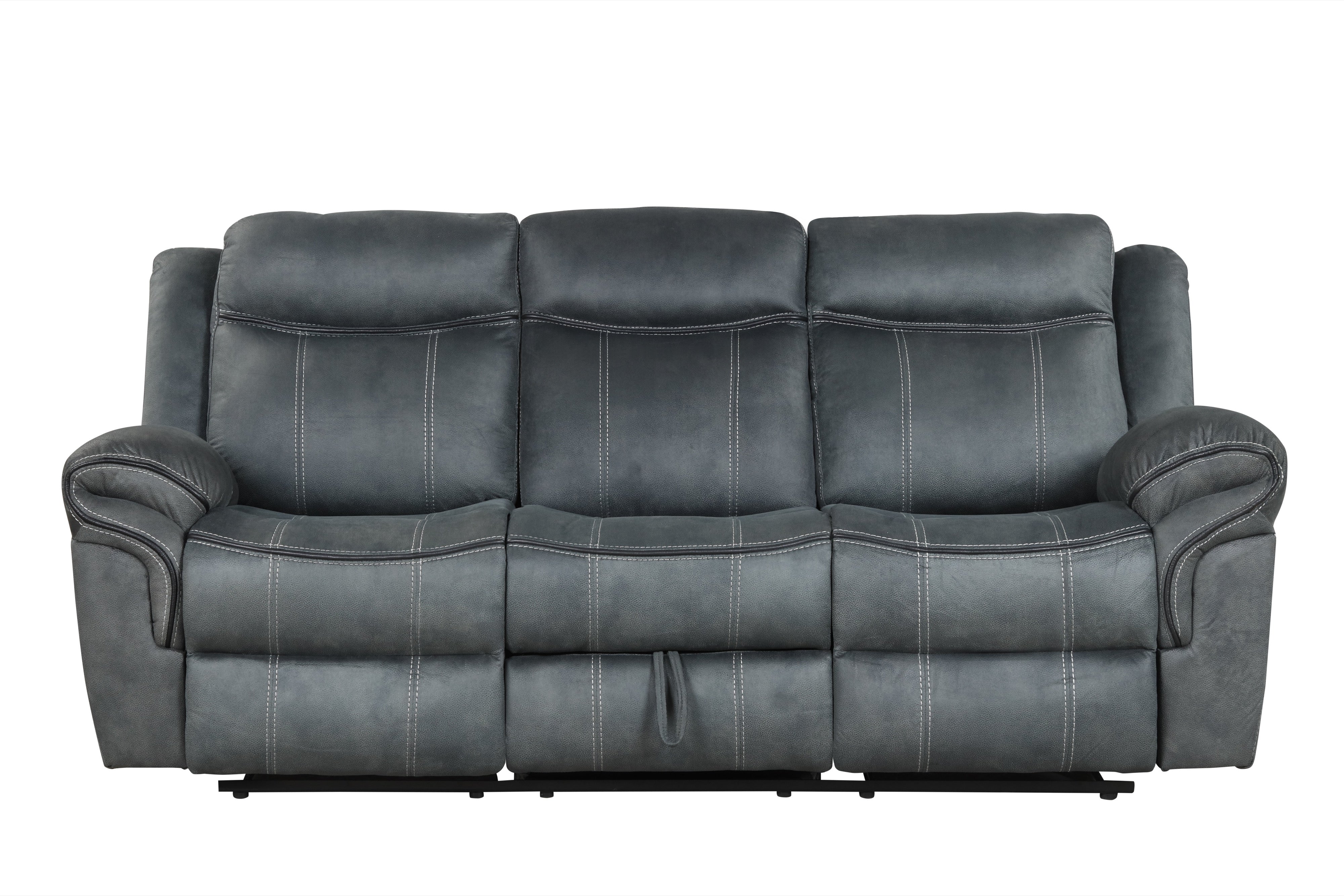 Andres Gray Palomino 3-Piece Reclining Set, view 3