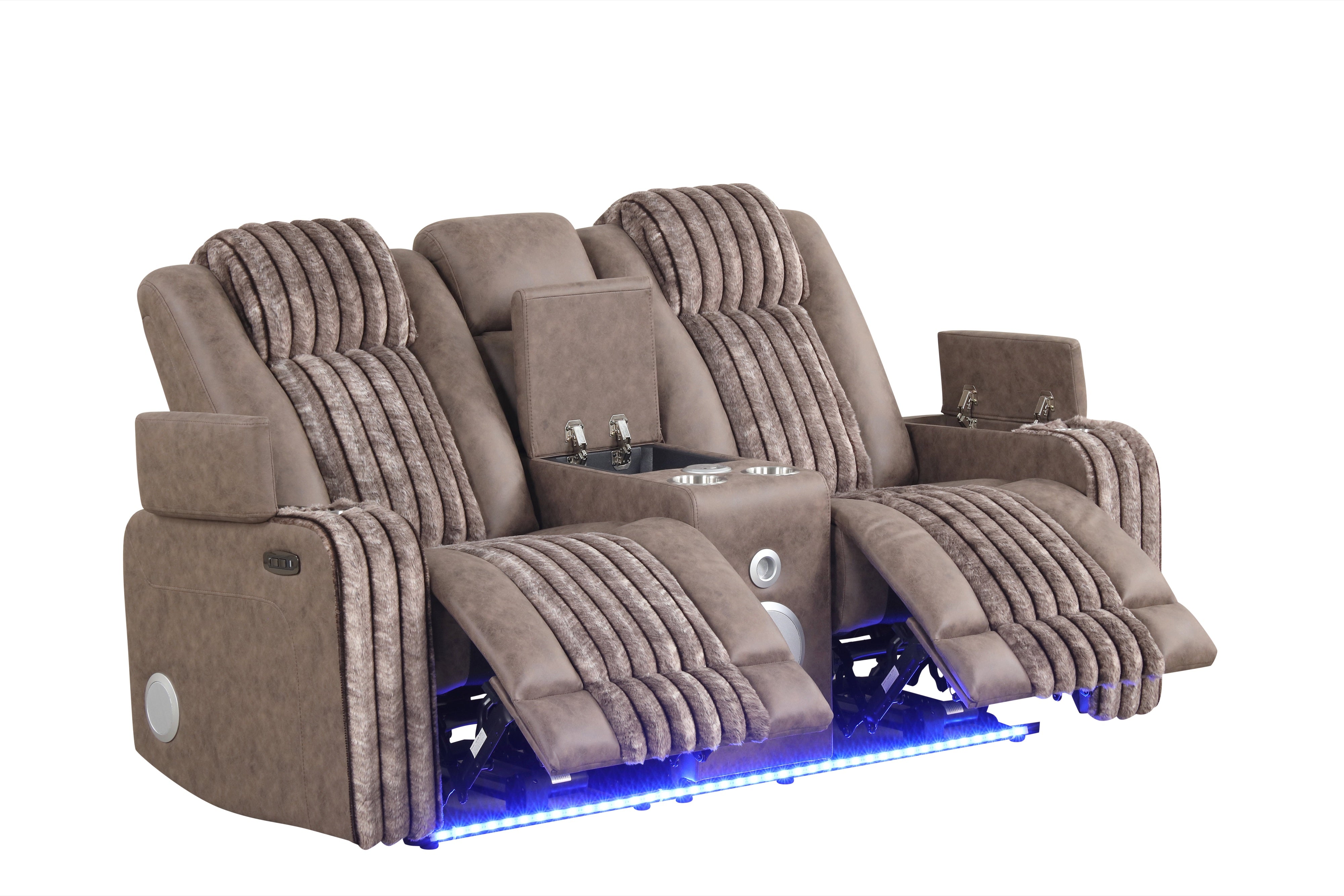 Classic Power Reclining 3-Piece Set with Bluetooth Speaker, view 2