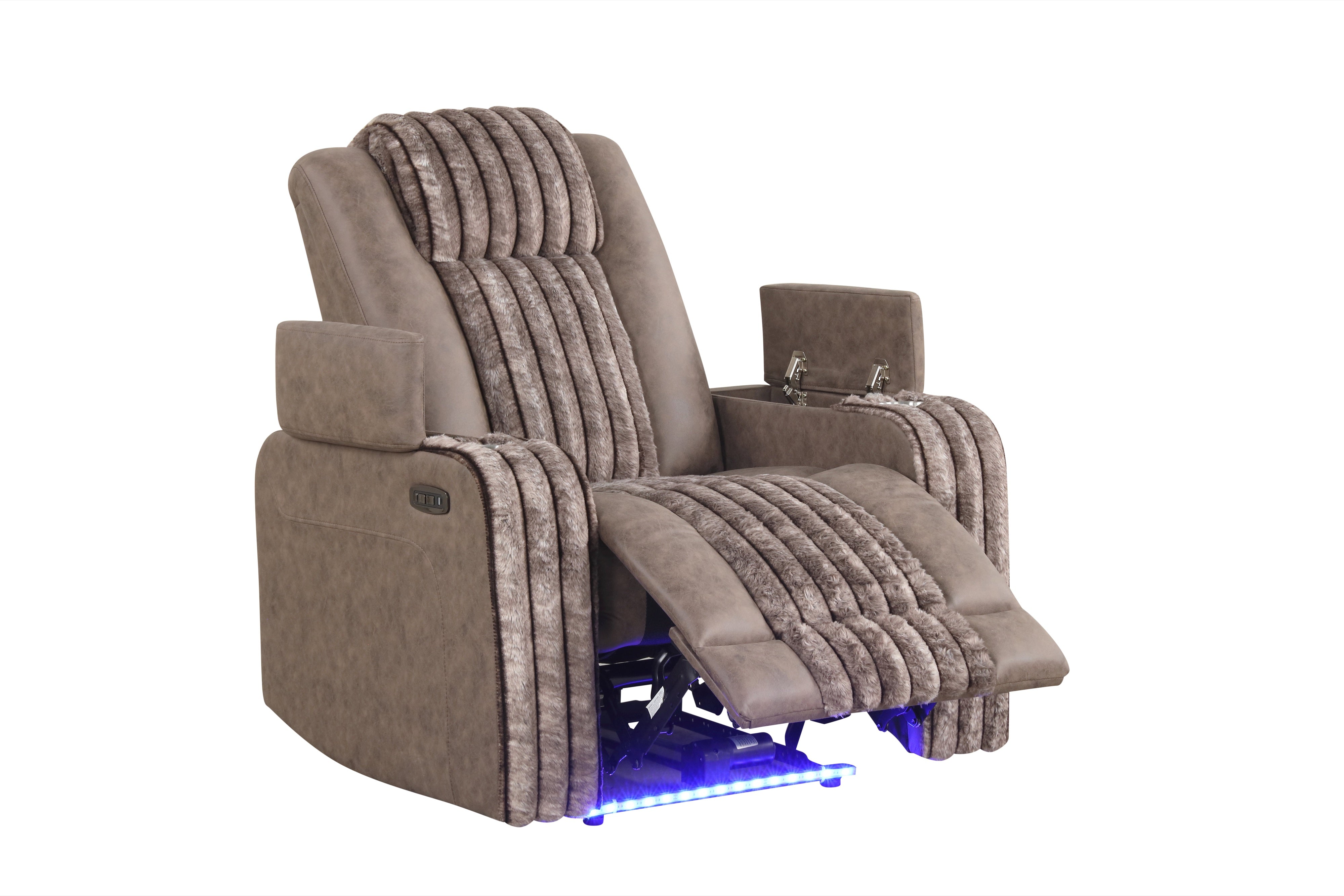 Classic Power Reclining 3-Piece Set with Bluetooth Speaker, view 3