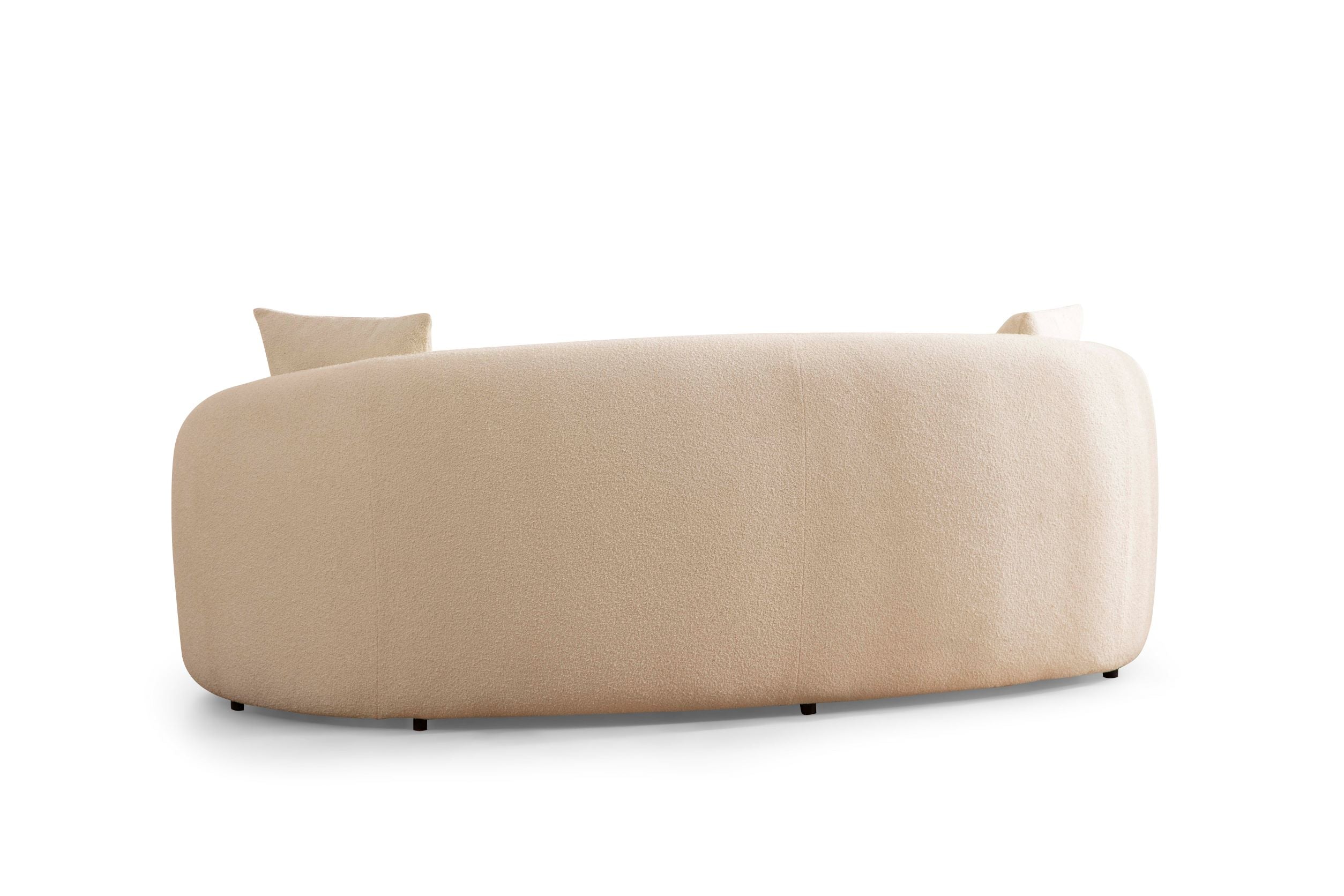 Bonita Ivory Boucle Loveseat, view 7