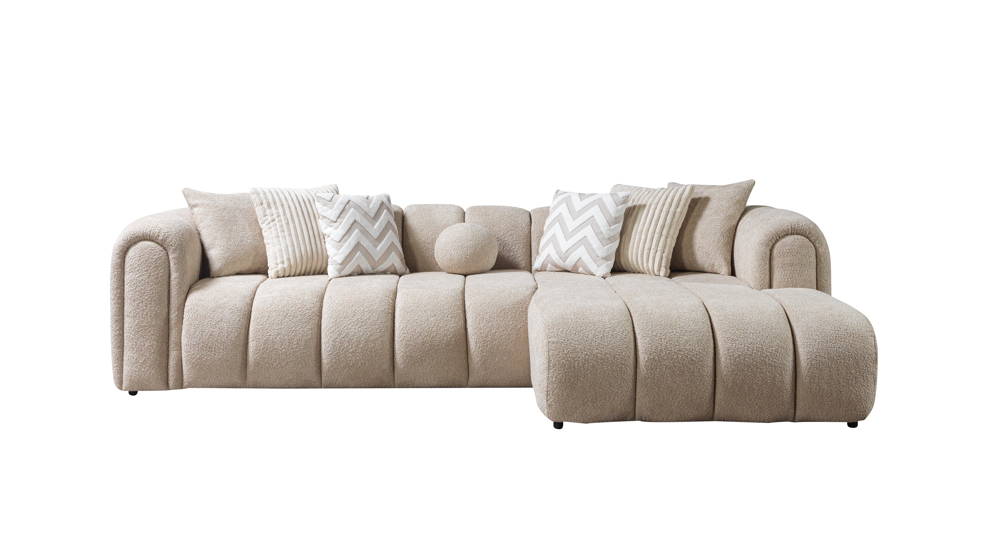 Lis Sand Boucle RAF Sectional, view 8
