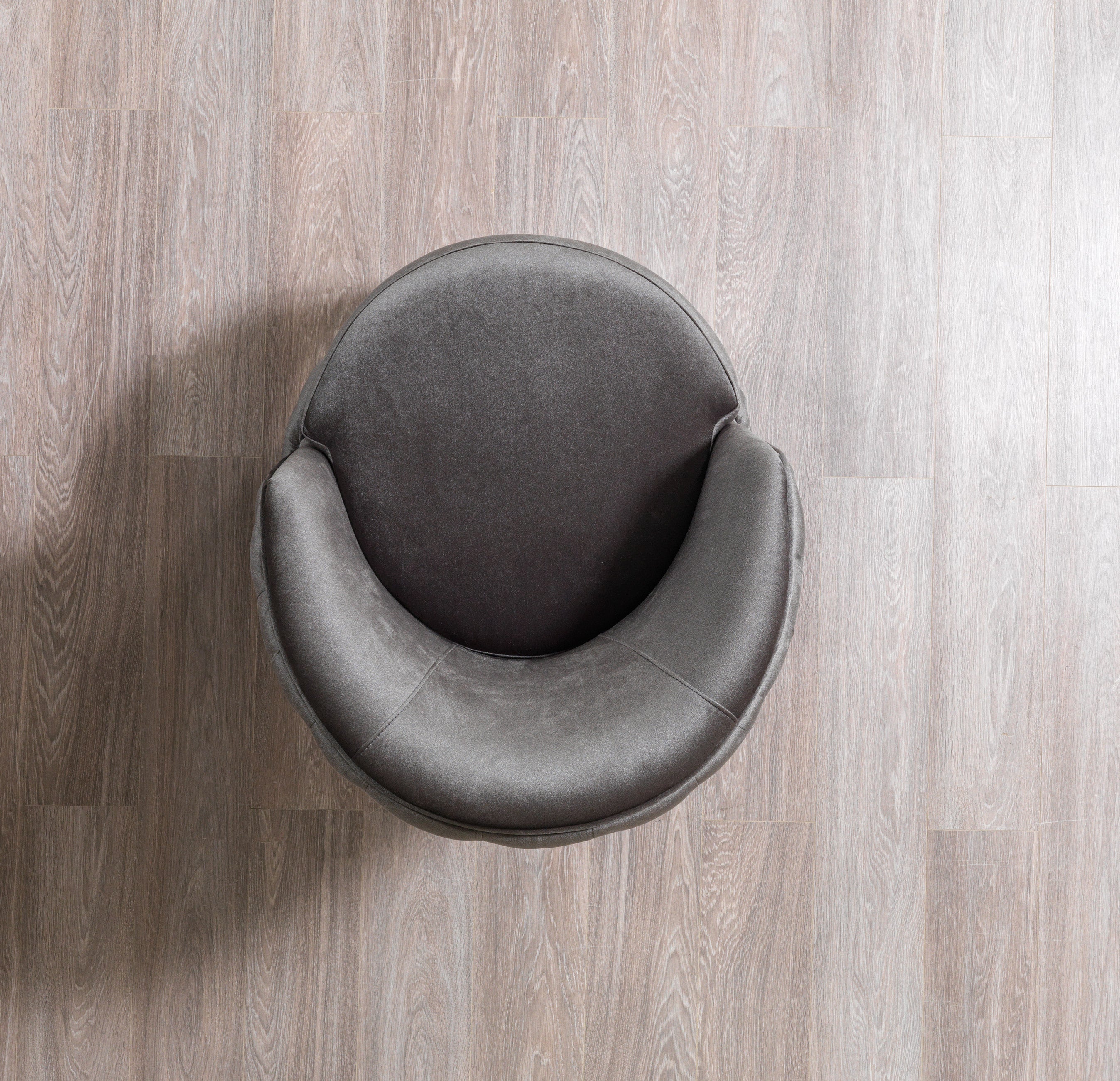 Lupino Gray Velvet Chair, view 7