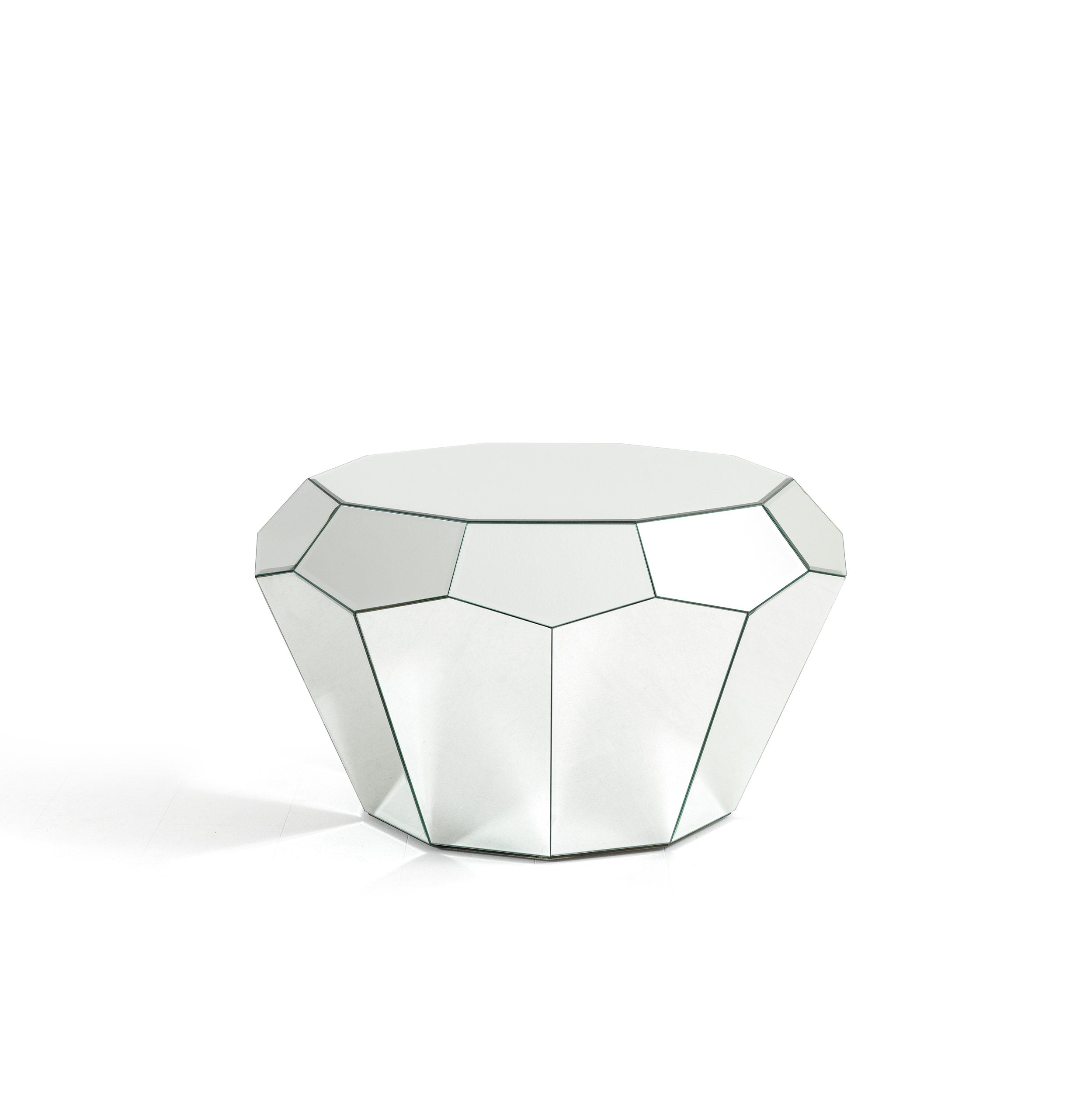 Diamond Mirrored Coffee Table, view 3