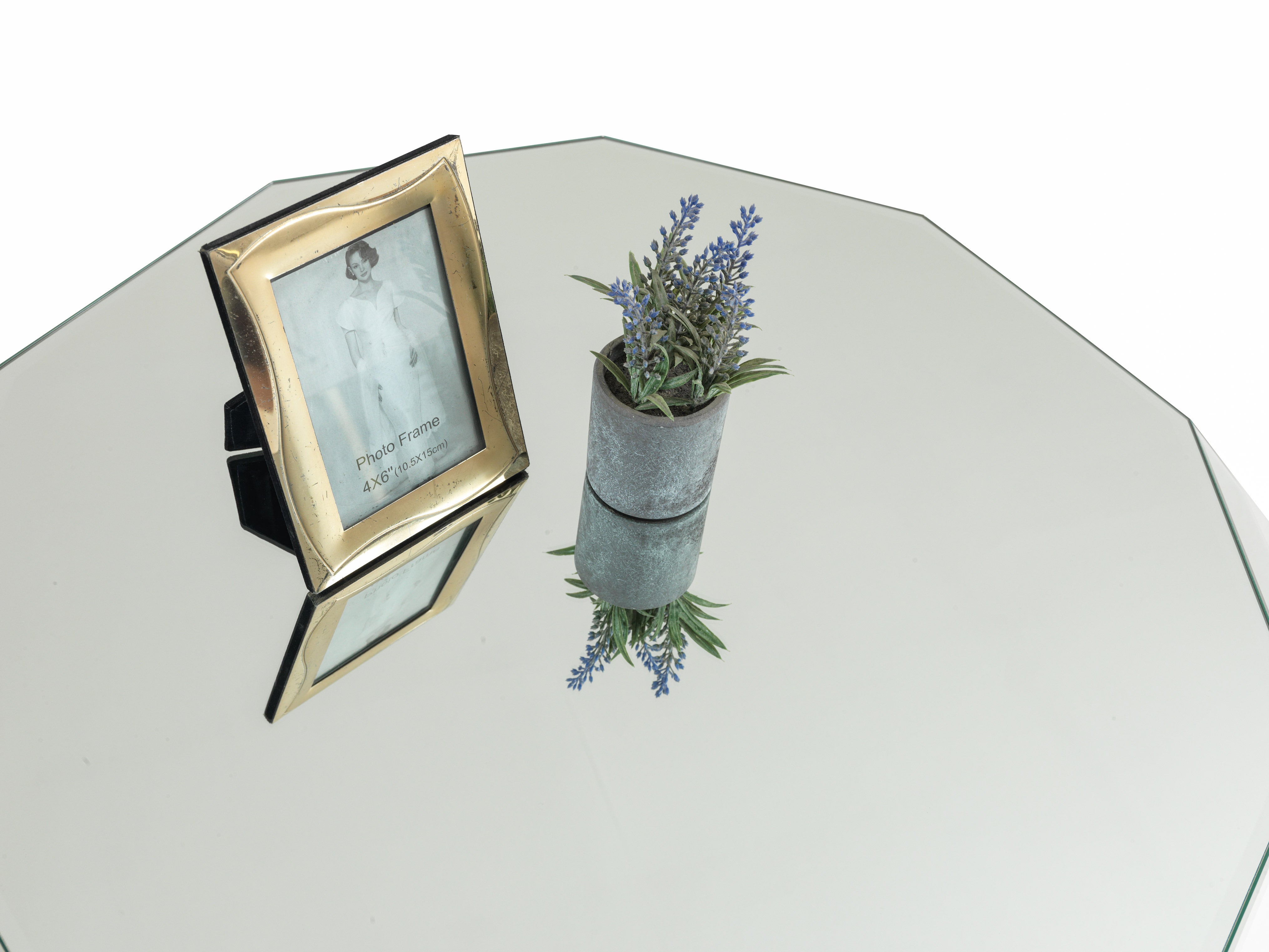 Diamond Mirrored Coffee Table, view 6