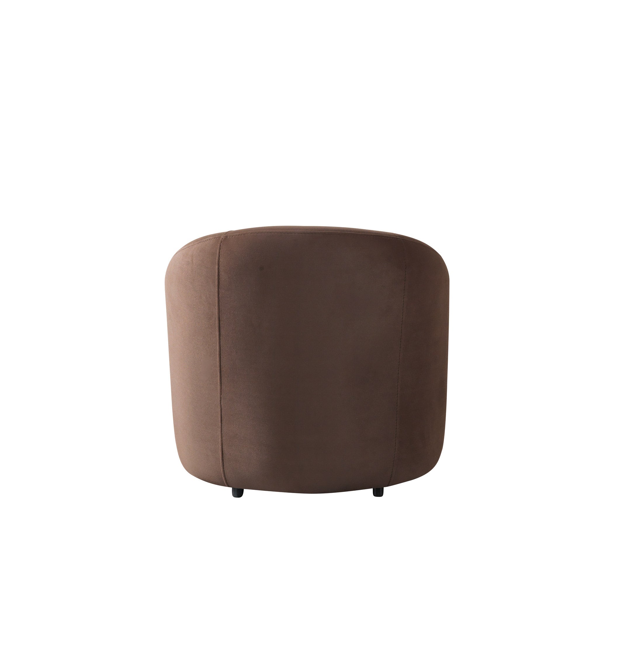Bonita Coffee Velvet Accent Chair, view 6