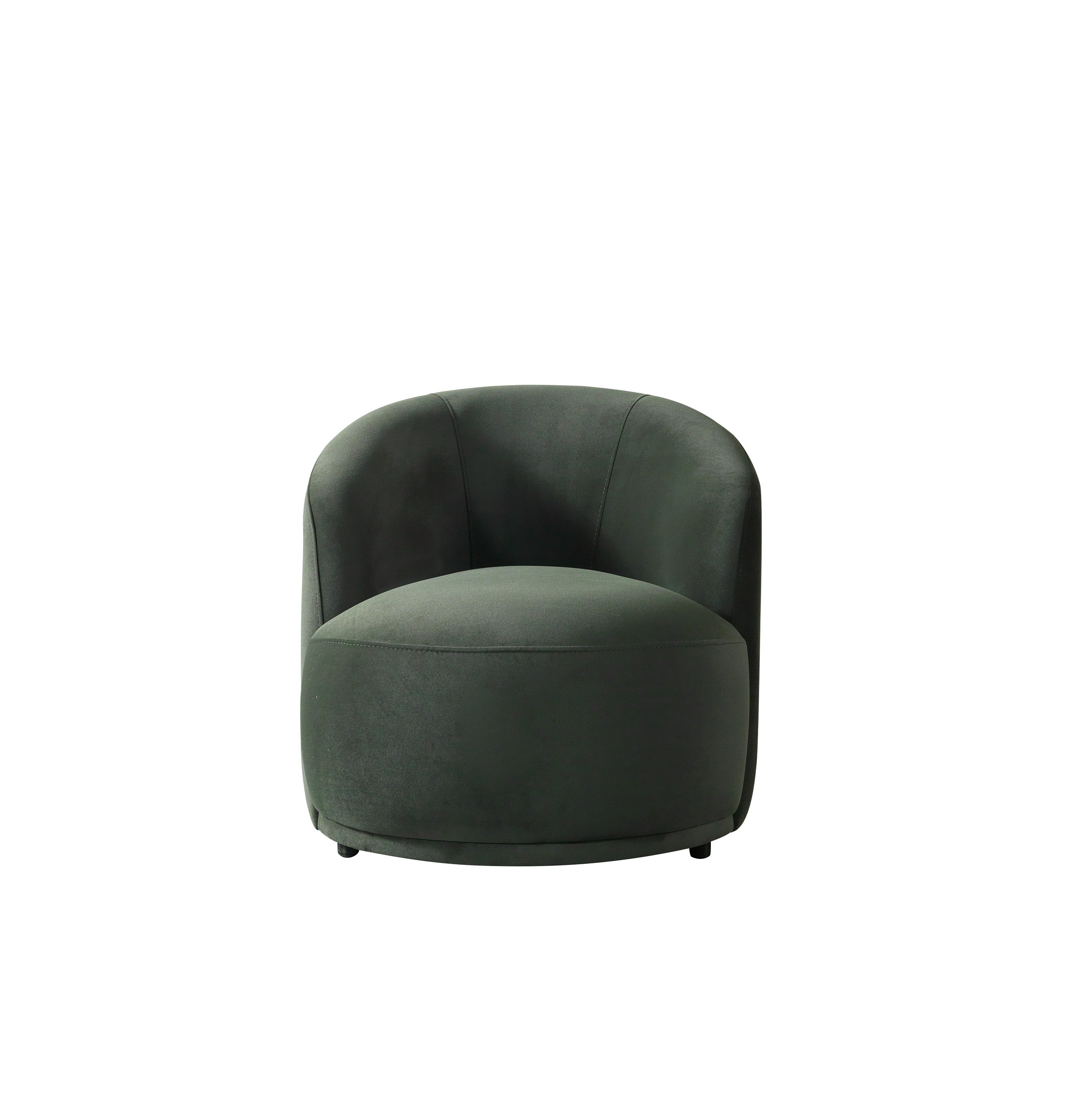Bonita Green Velvet Accent Chair, view 5