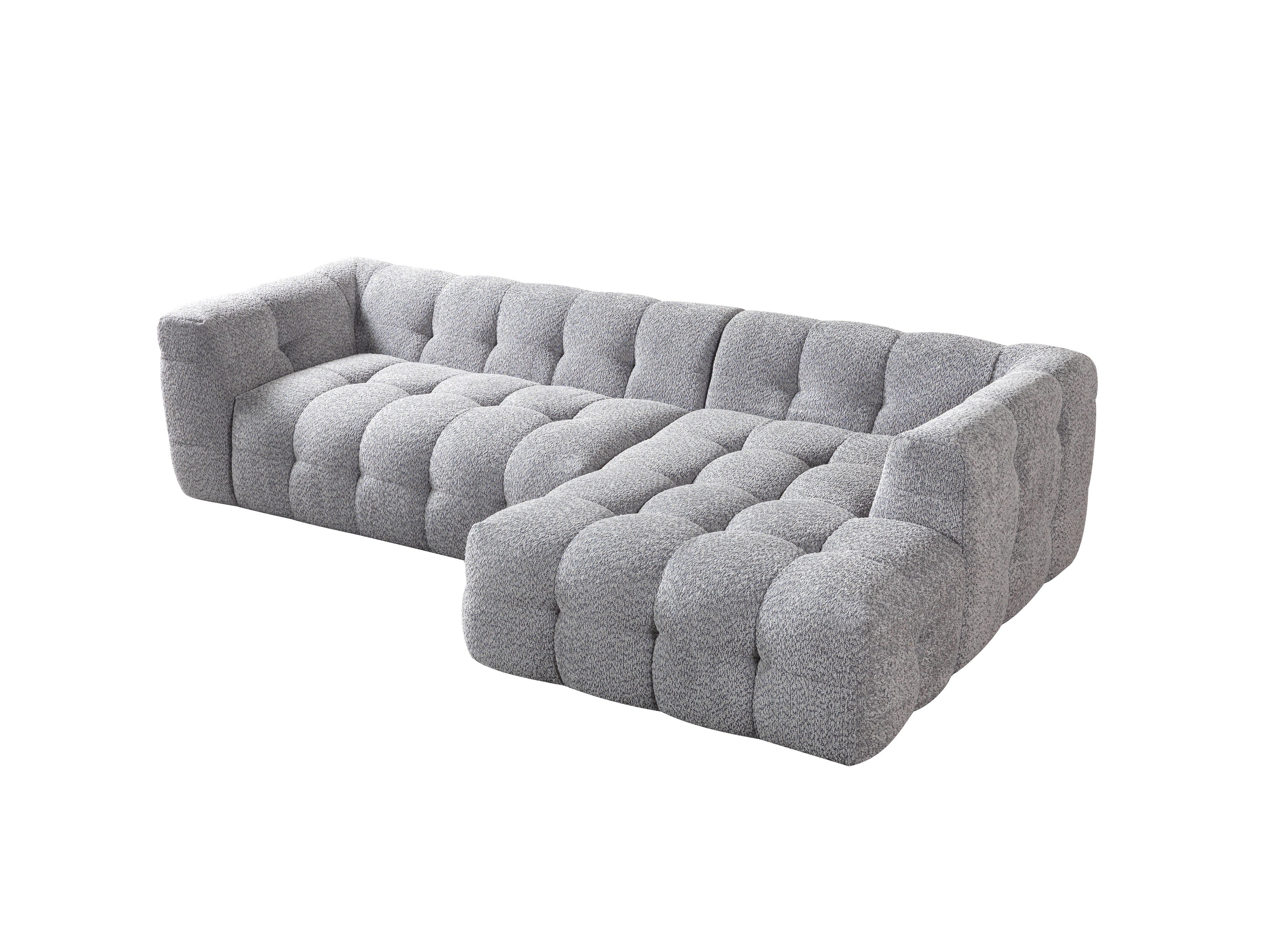 Ivy Gray Boucle RAF Sectional, view 8