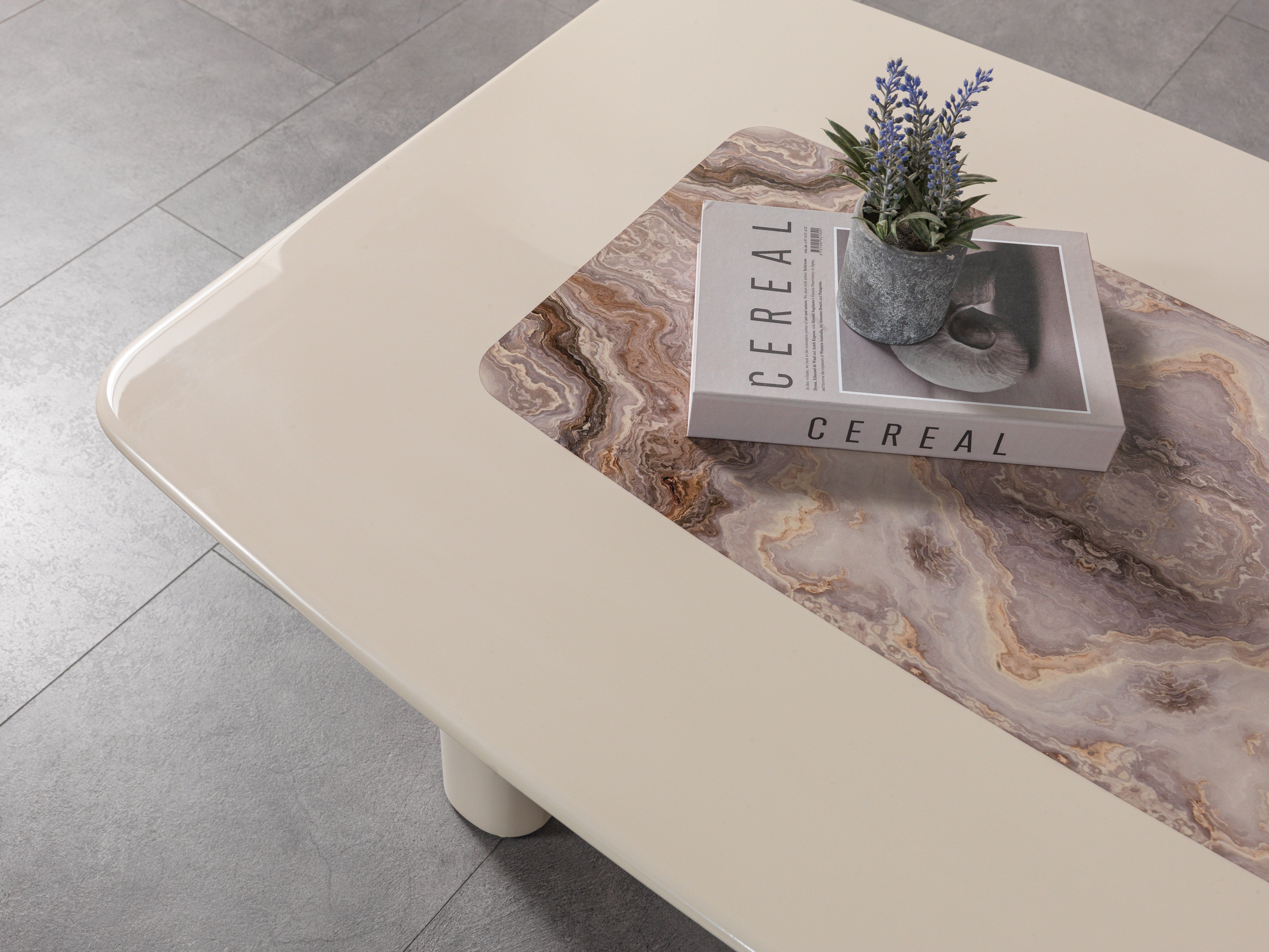 Carlina Ivory Coffee Table, view 4