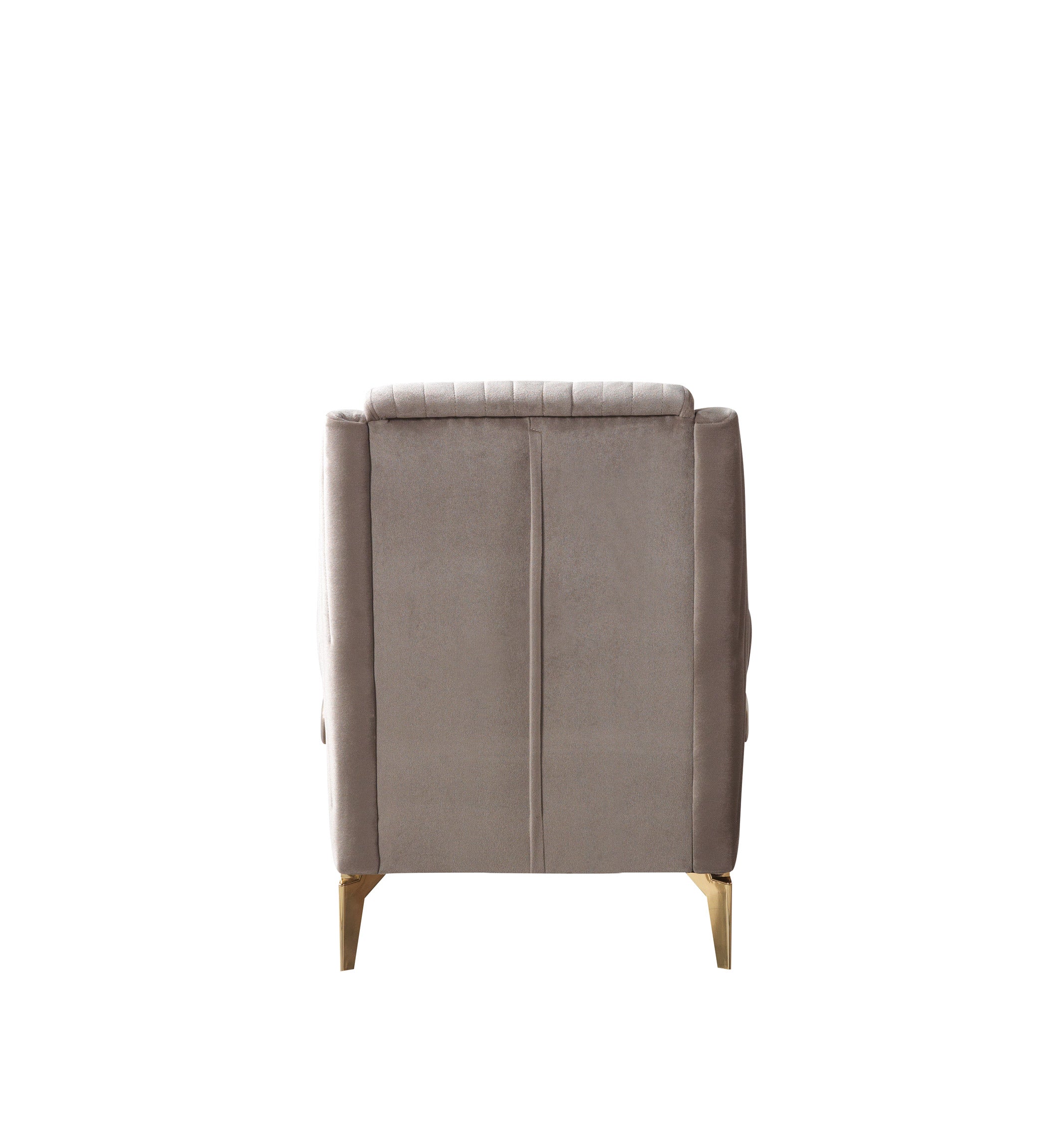Sandra Coffee Velvet Chair, view 5