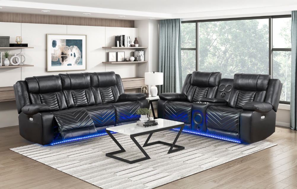 OPULENCE DARK COMPLETE 3 ROOM PACKAGE
