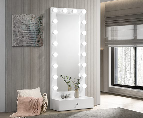 SPARKLE SLEEP LED FLOOR MIRROR 2 ROOM PACKAGE