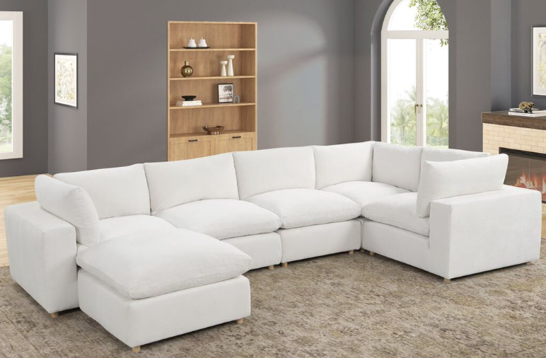 XL BEIGE CLOUD MODULAR SECTIONAL
