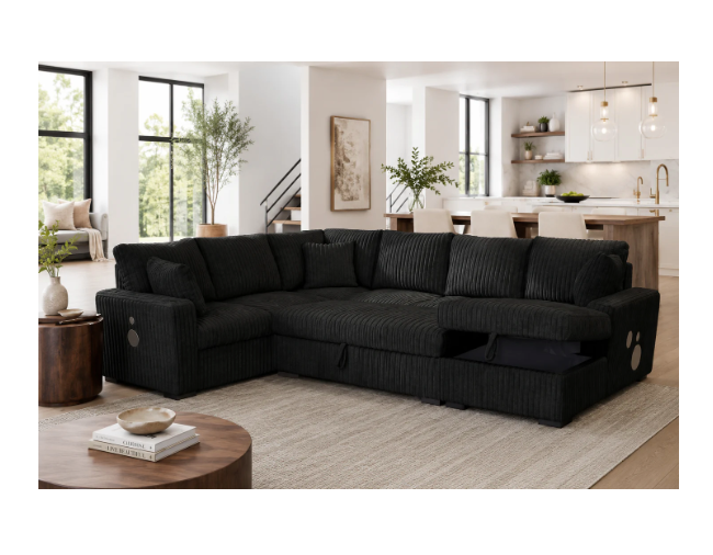 MIDNIGHT CORDUROY OVERSIZED 2 ROOM PACKAGE
