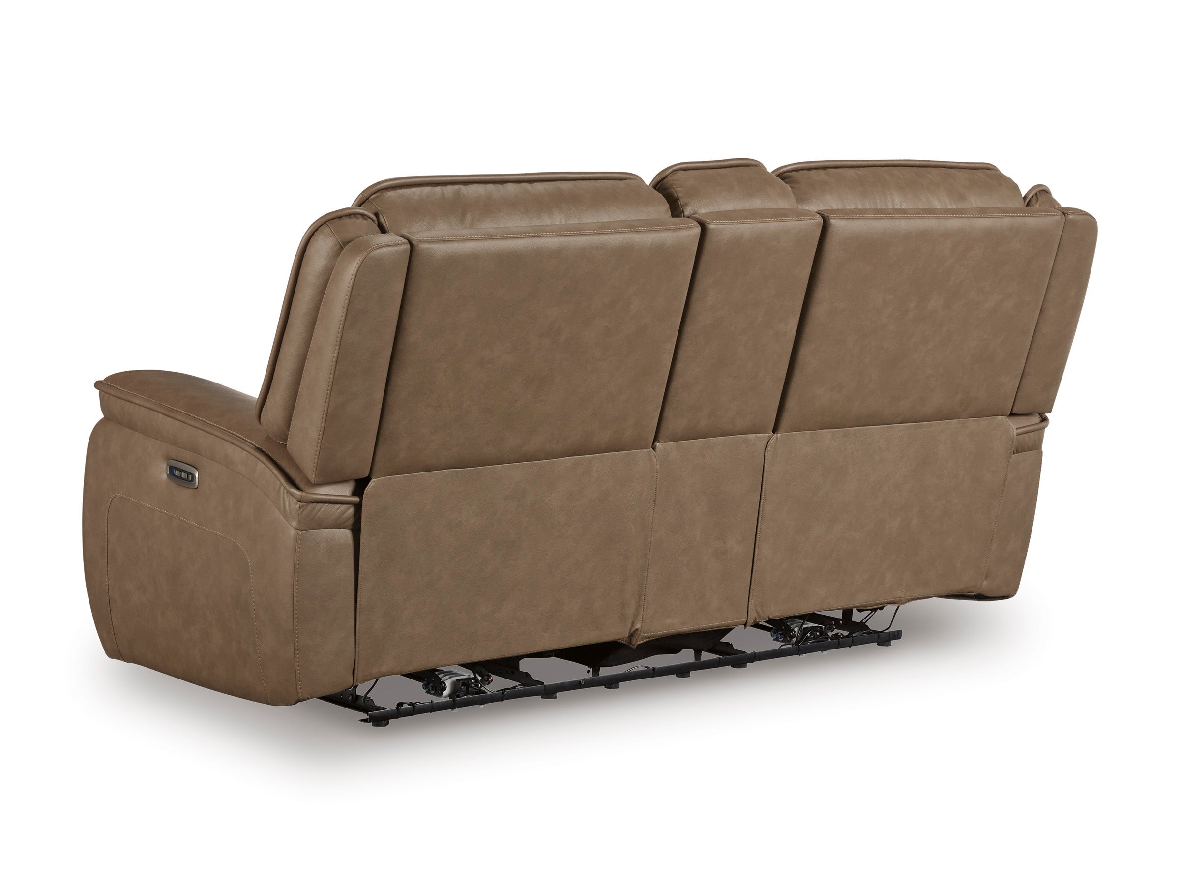 Ashley Glencroft Sahara Leather Power Reclining Set, view 5