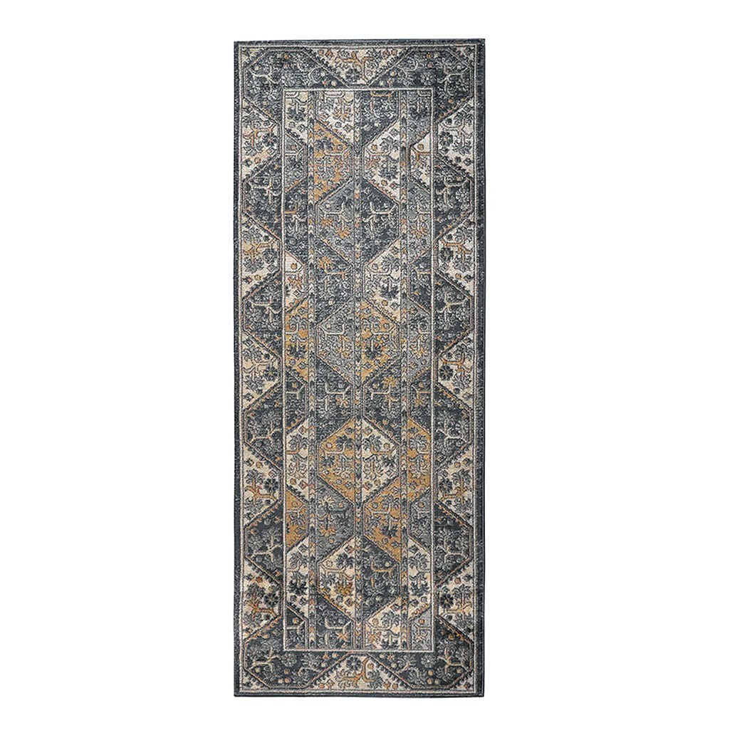 Tiled Border Area Rug