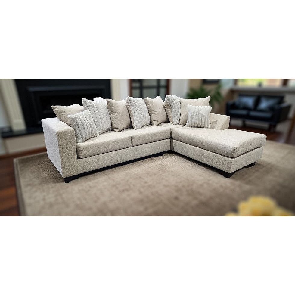 Kora Gray Sectional with Chaise