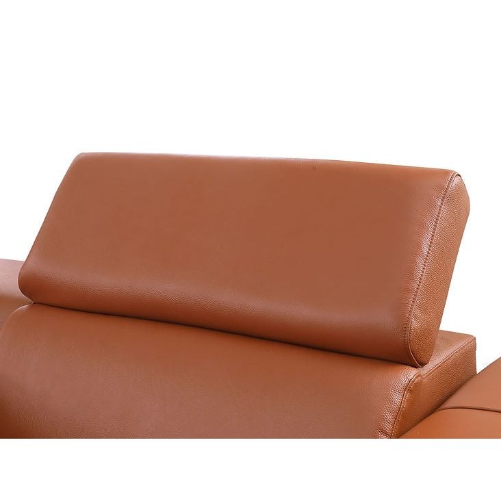 Picasso Caramel Italian Leather Match 7-Piece Power Reclining Sectional, view 9