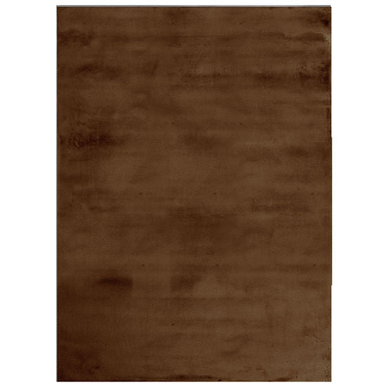 Rabbit Chocolate 5x7 Area Rug
