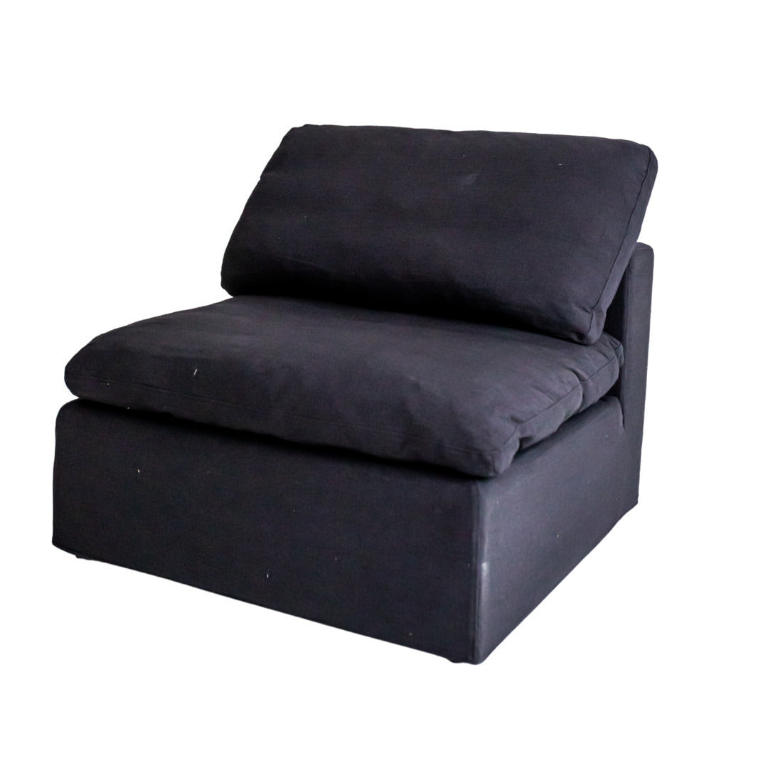 Harper Luxe Navy Sectional - 6 seat Configuration
