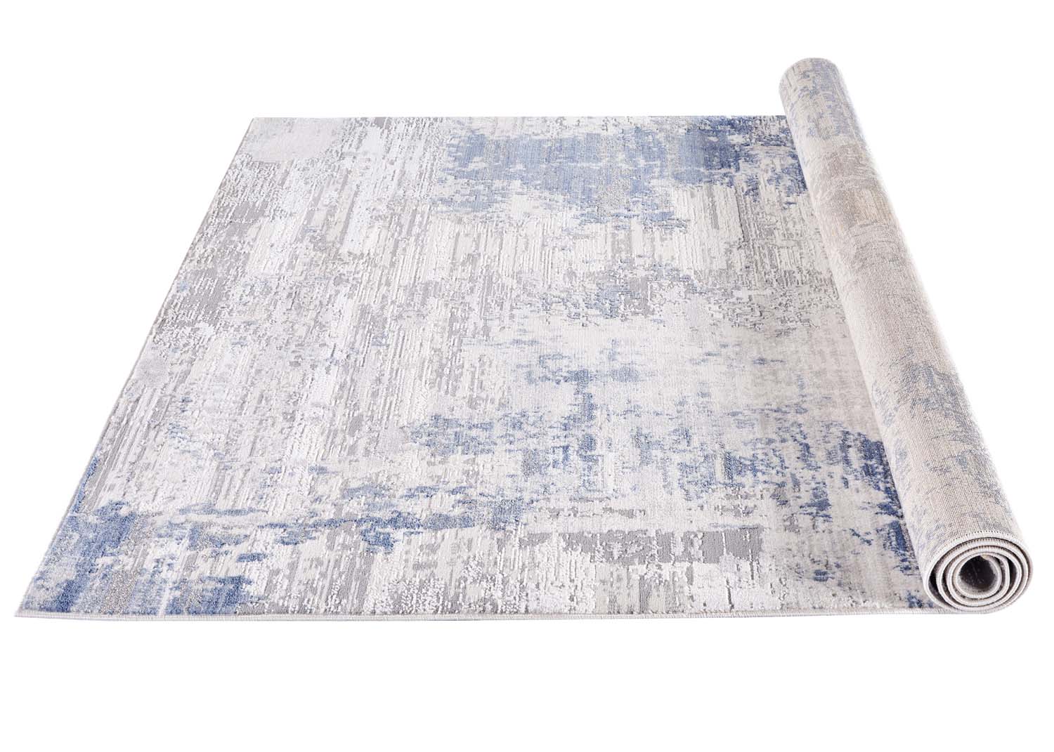 Glitz 715 Steel 5x7 Area Rug, view 4