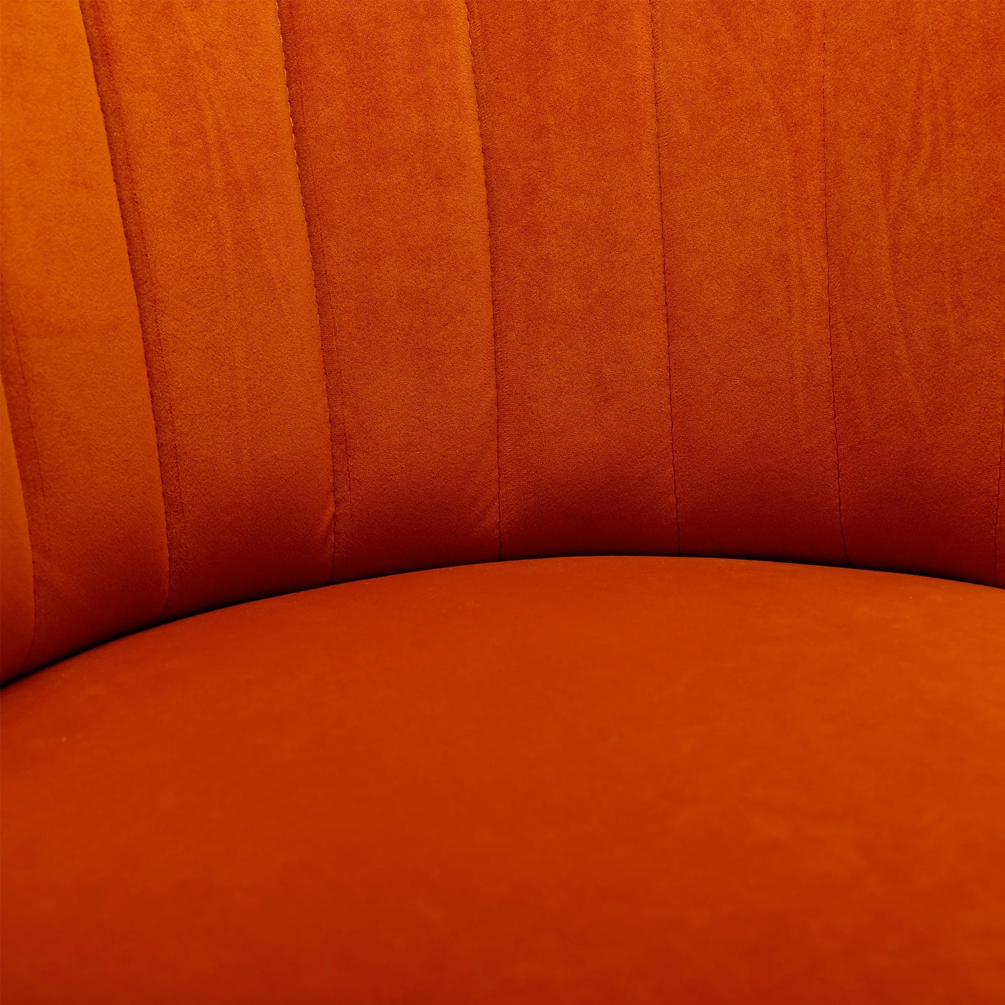 360 Degree Swivel Cuddle Barrel Accent Fluffy Velvet Fabric Chair