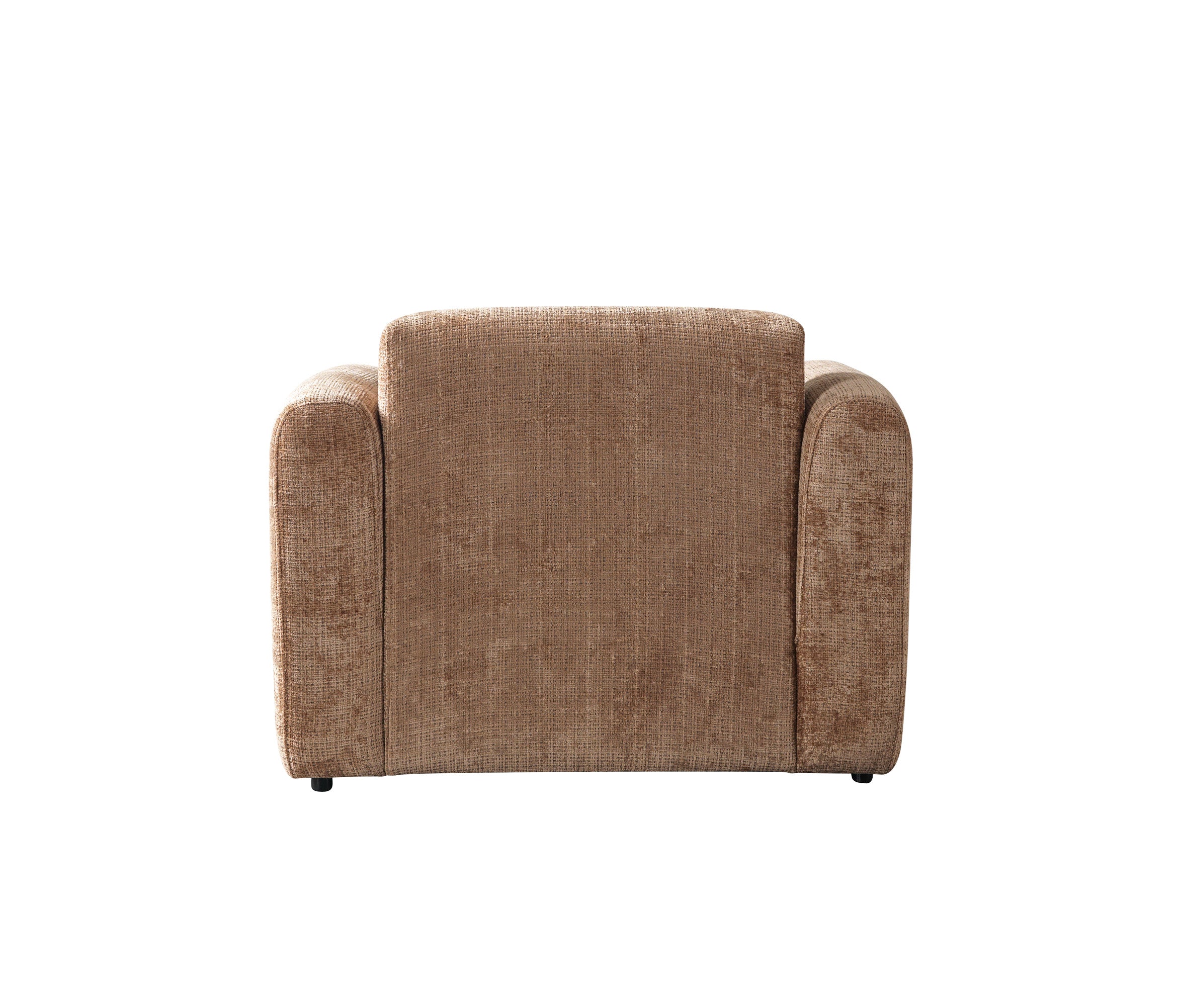 Yulia Coffee Boucle Chair, view 8