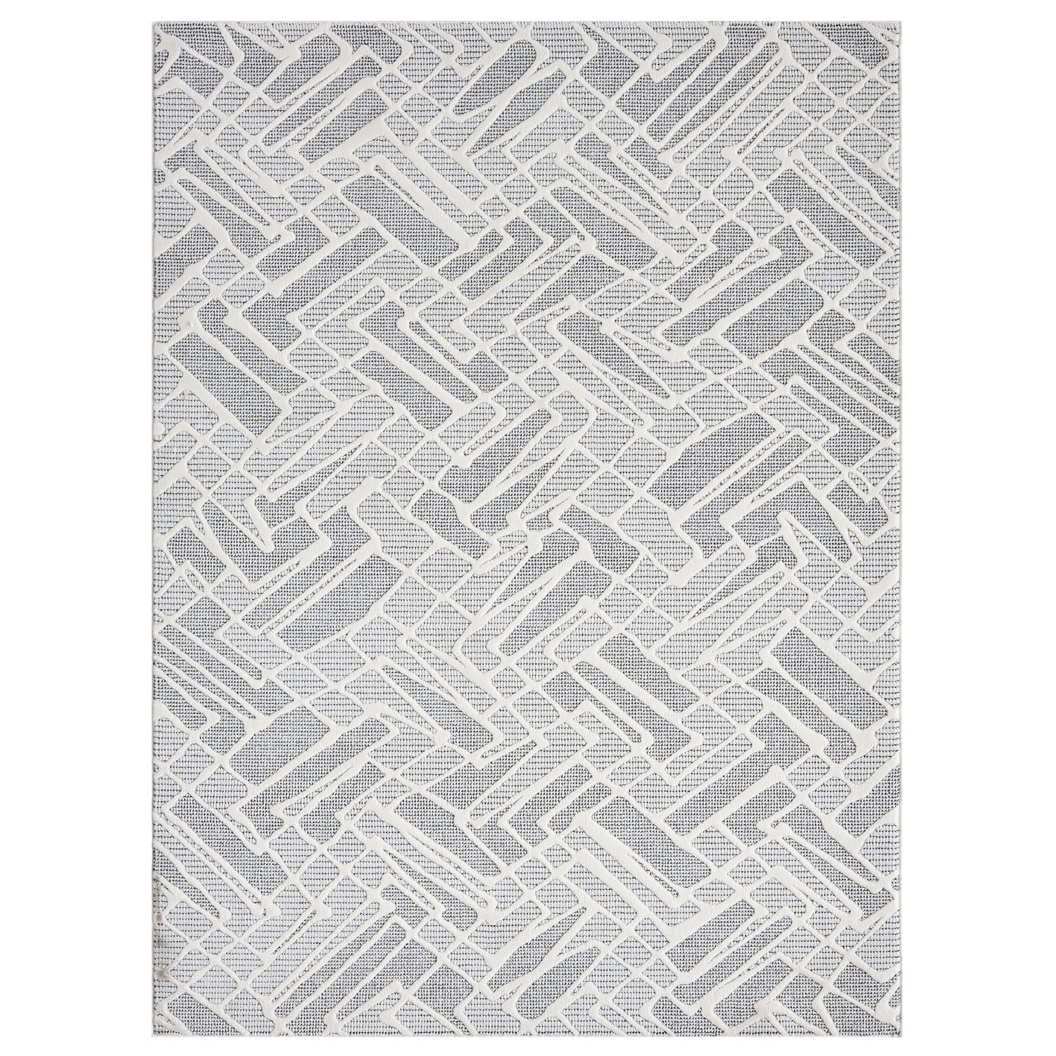 Rubix 892 Asteroid 5x7 Area Rug