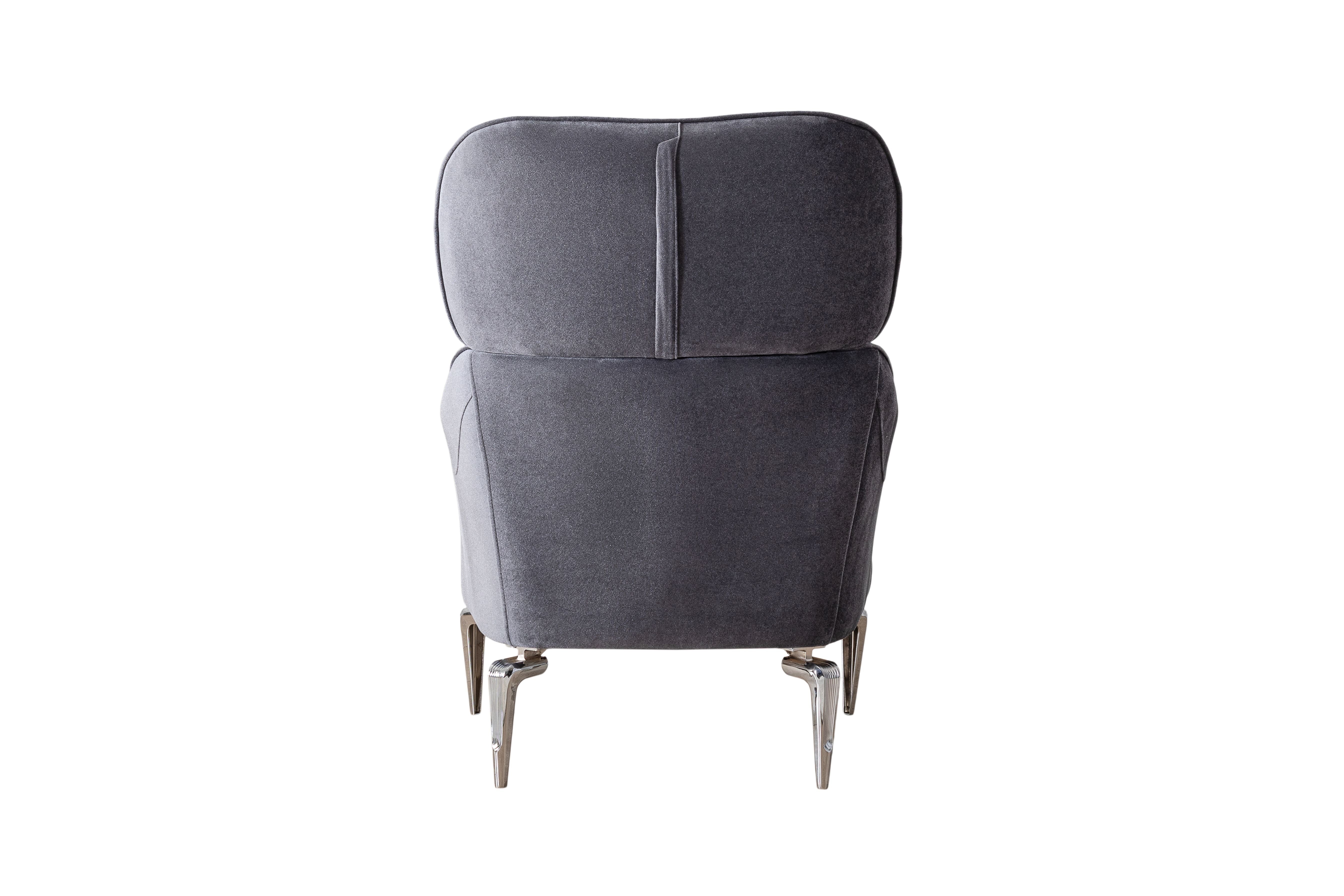 Angela Gray Velvet Sofa and Loveseat Set, view 10