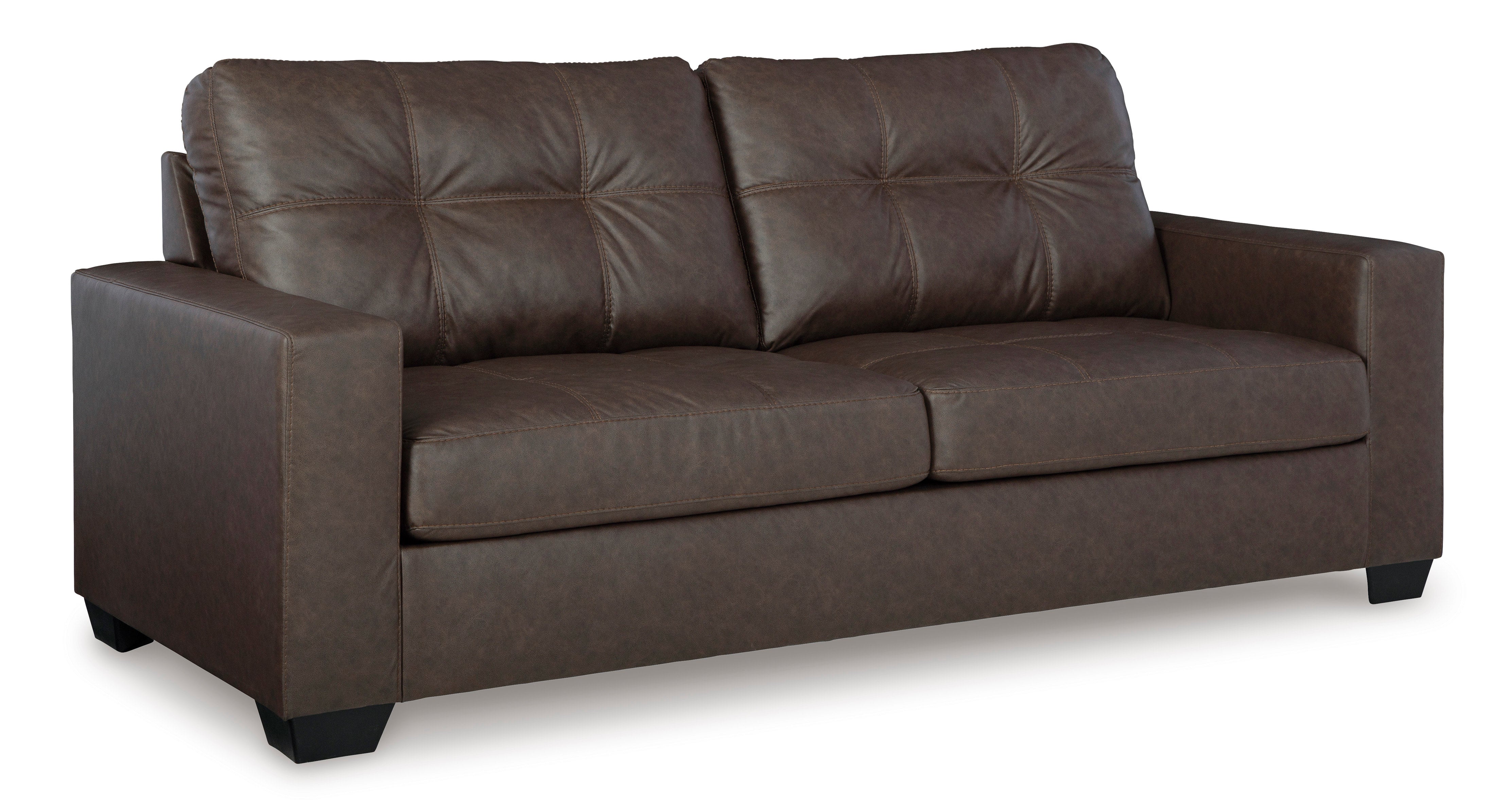 Ashley Umber Faux Leather Sofa & Loveseat Set, view 2