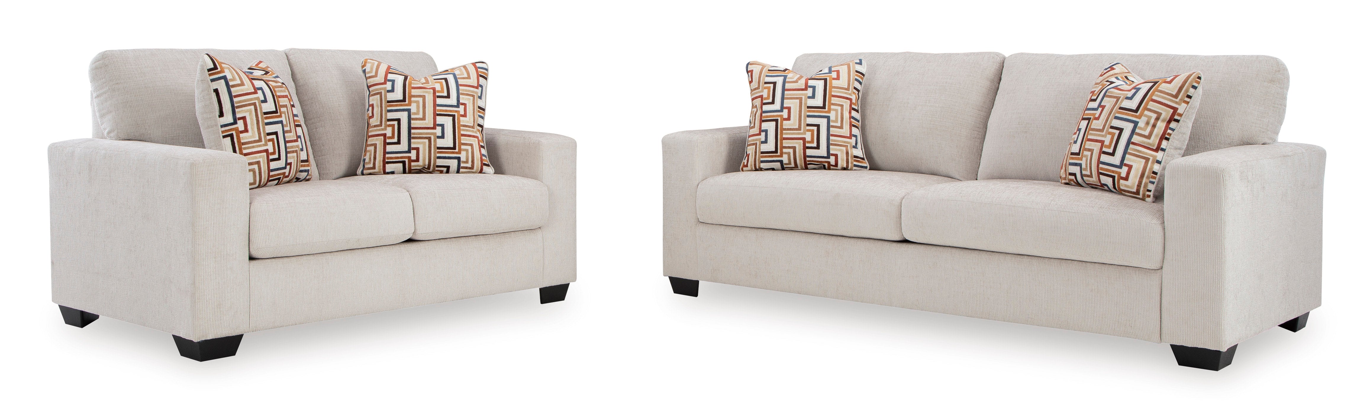 Ashley Stone Sofa & Loveseat Set, view 2