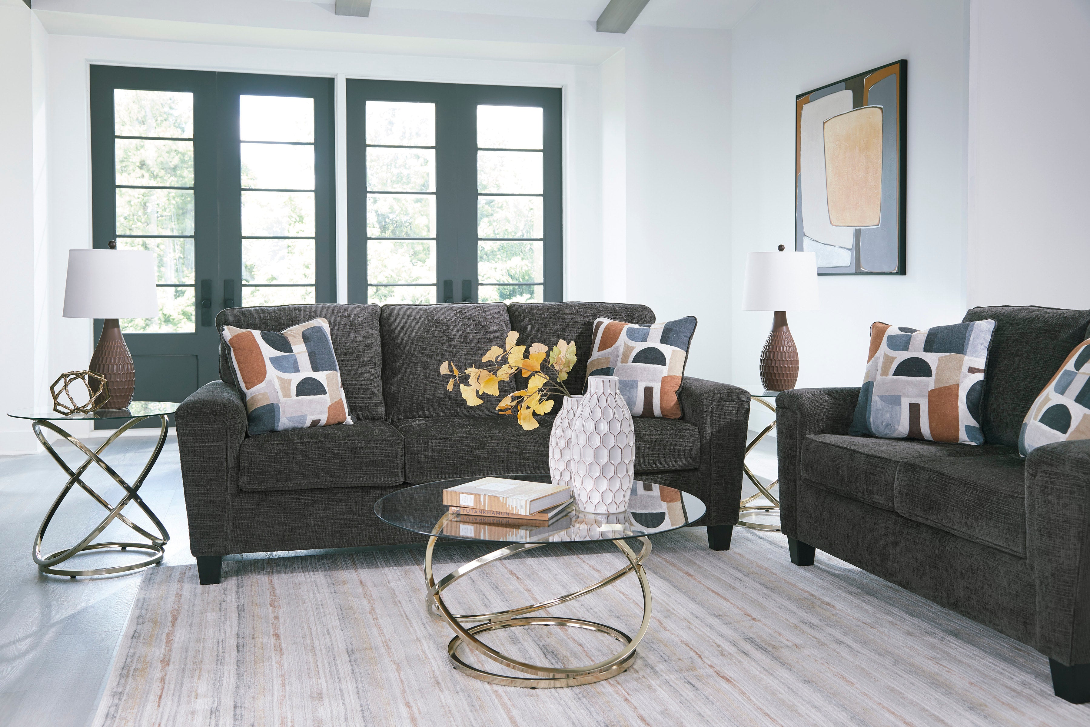 Ashley Dusk Sofa & Loveseat Set