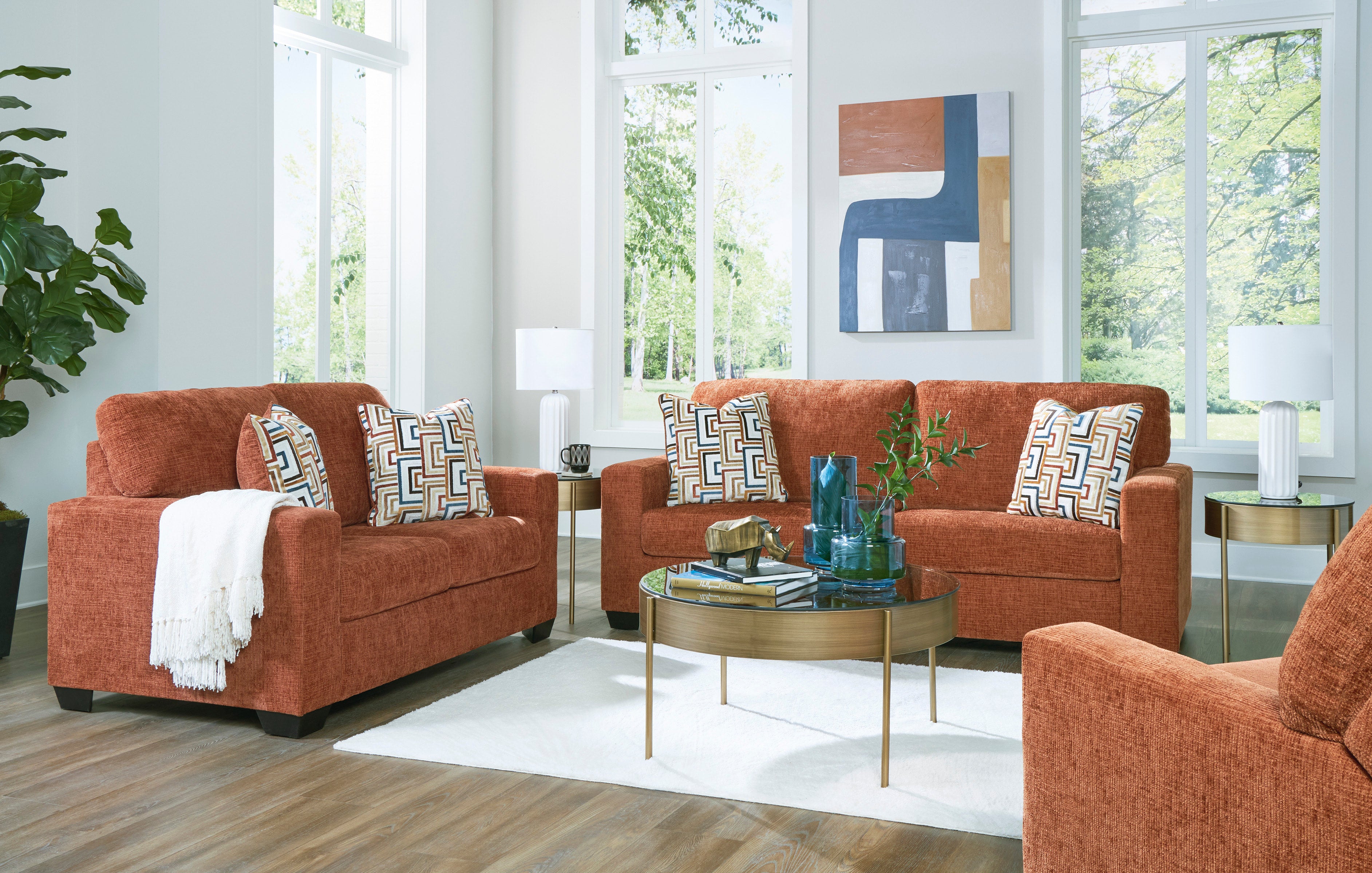 Ashley Spice Sofa & Loveseat Set