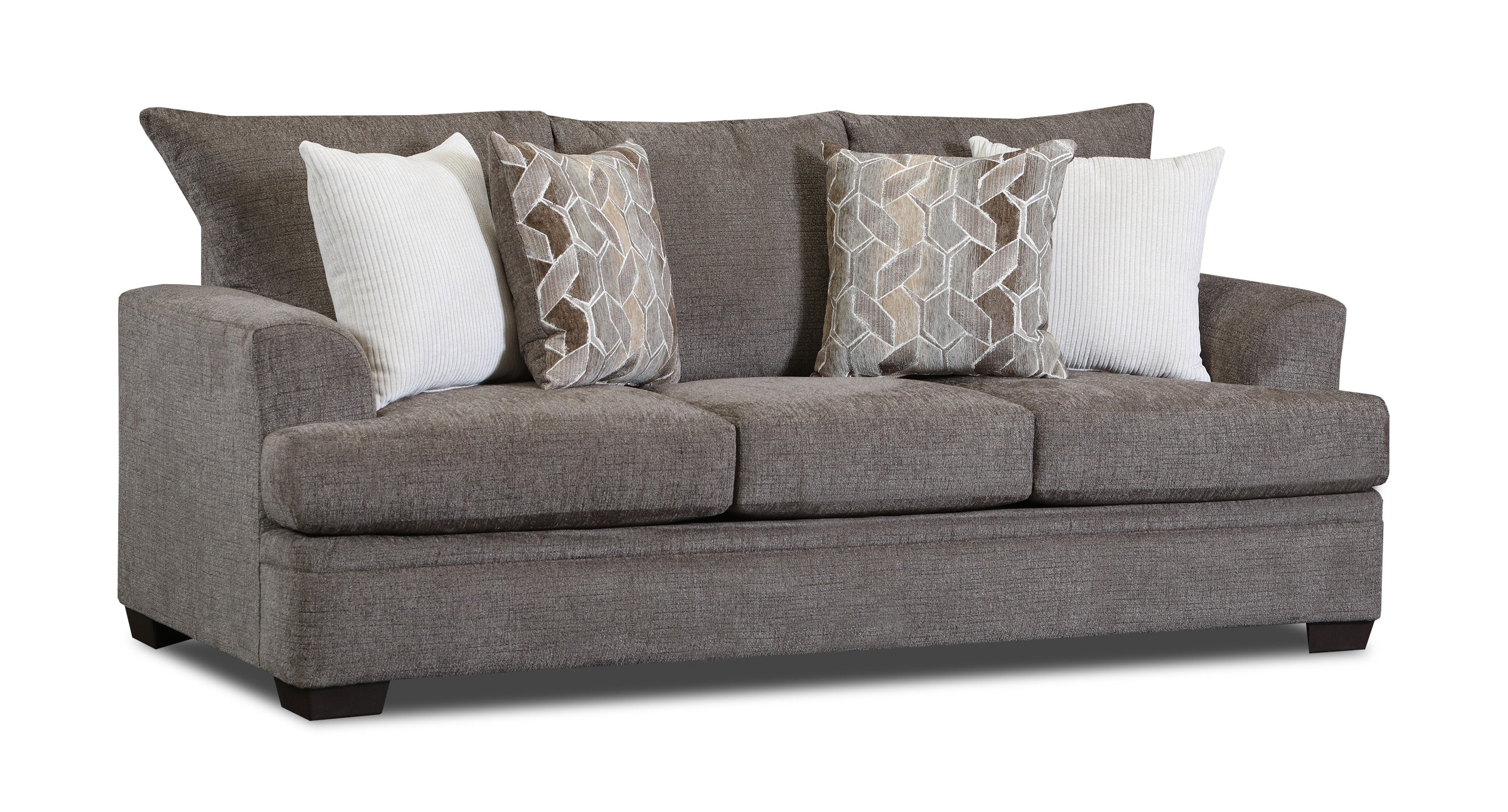 Mocha Chenille Sofa & Loveseat Set, view 2