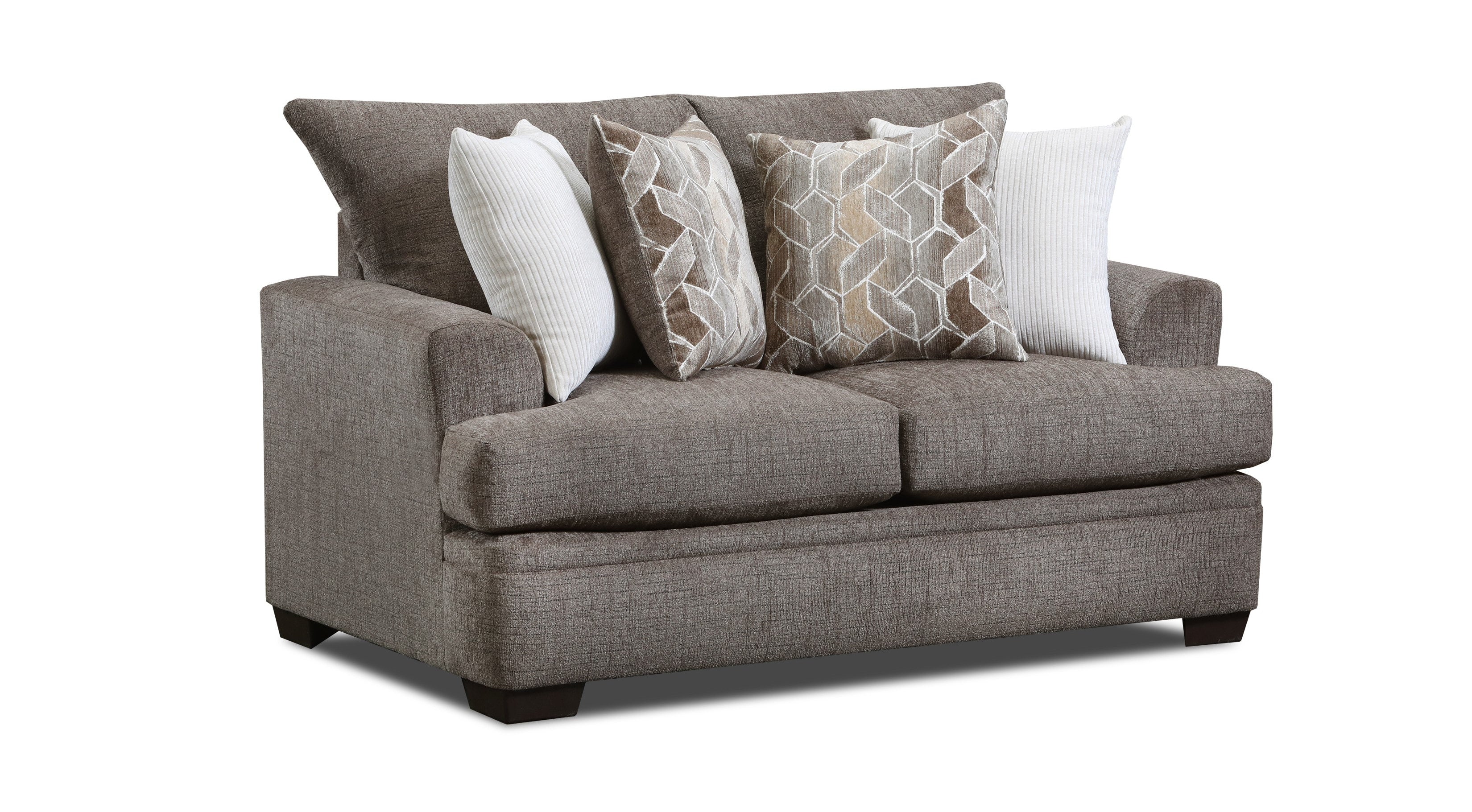 Mocha Chenille Sofa & Loveseat Set, view 3