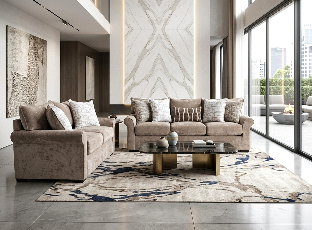 Behold Mushroom Sofa & Loveseat Set, view 4
