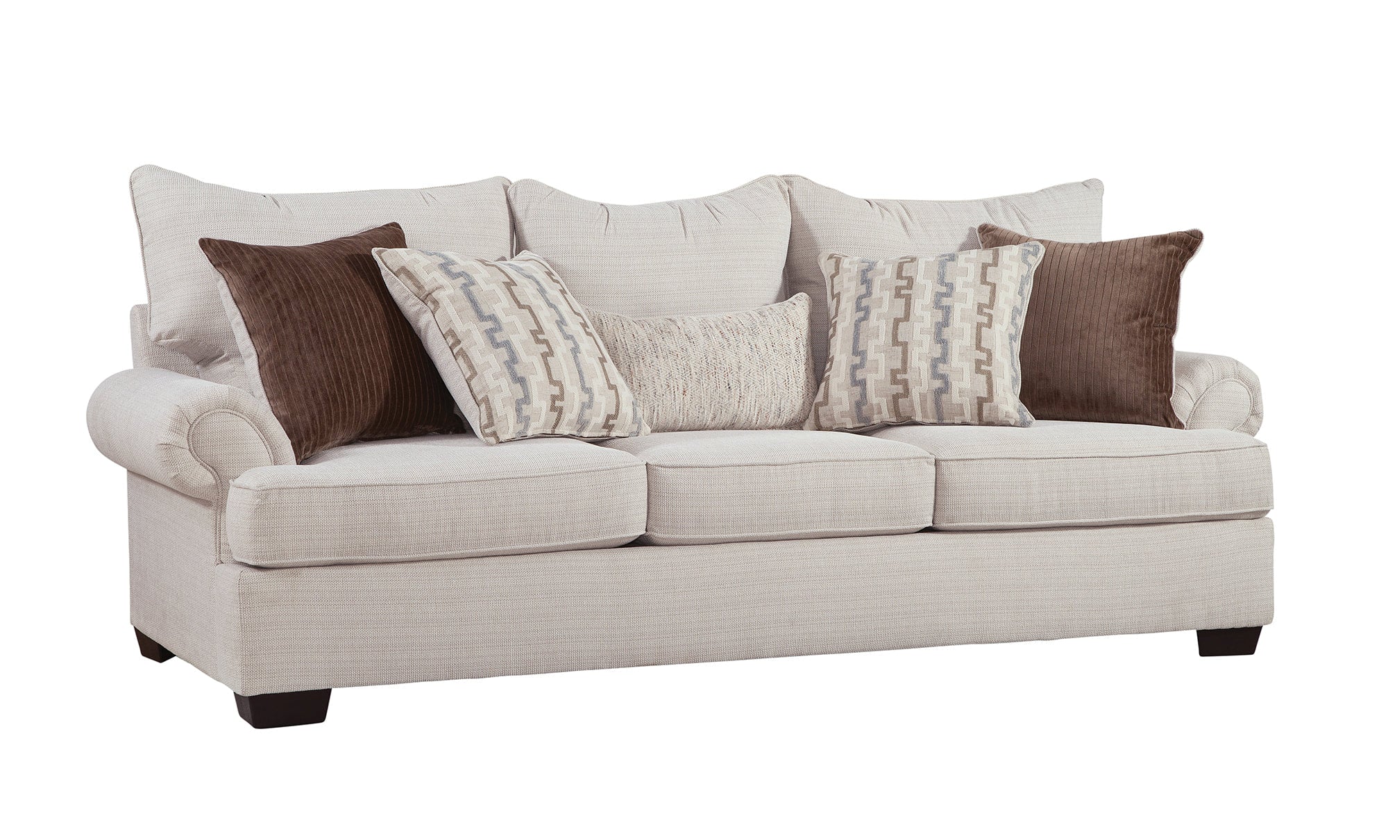 Behold Chalk Oversized Sofa & Loveseat Set