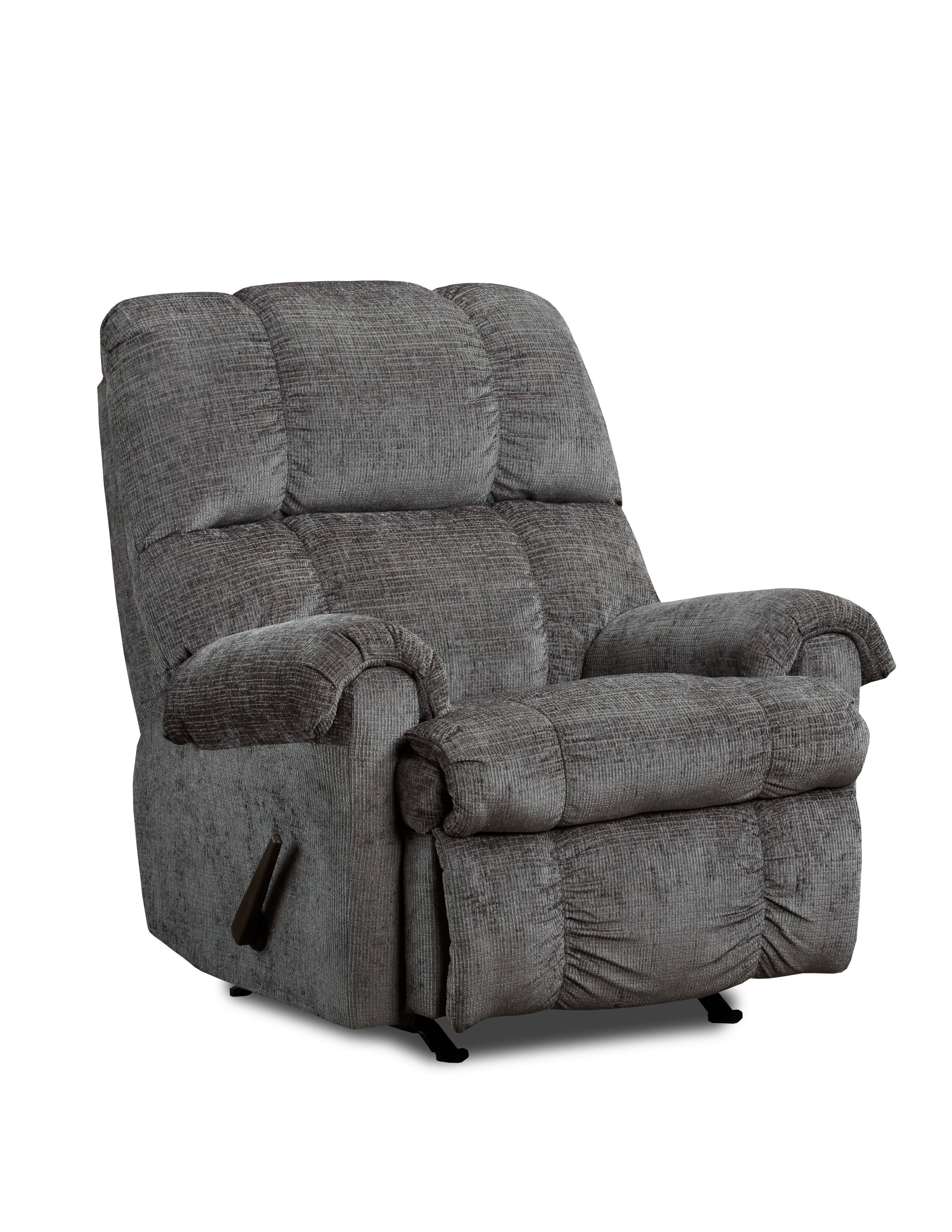 Washington Gray Compact Rocker Recliner, view 2