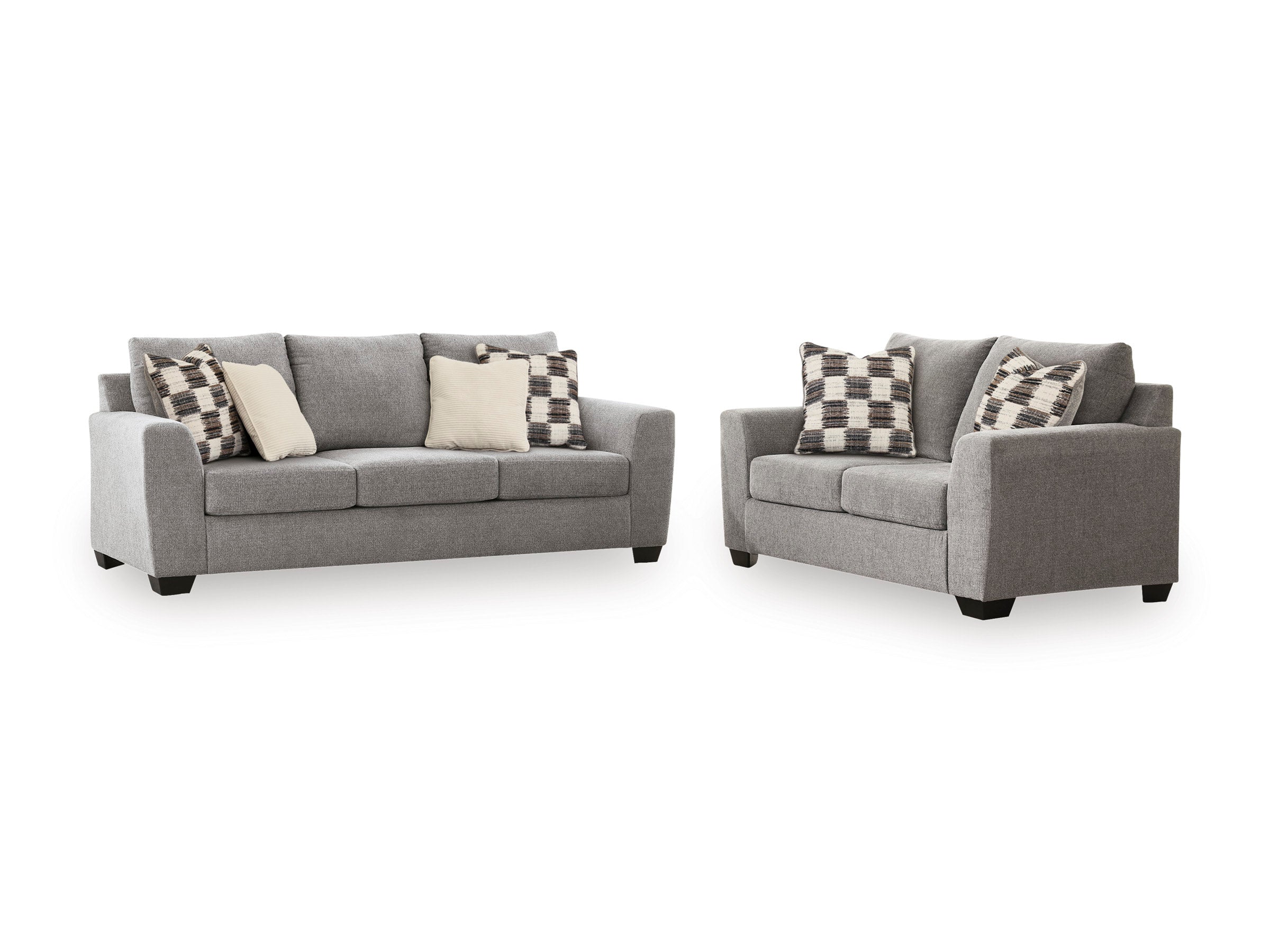 Ashley Flint Sofa & Loveseat Set, view 2