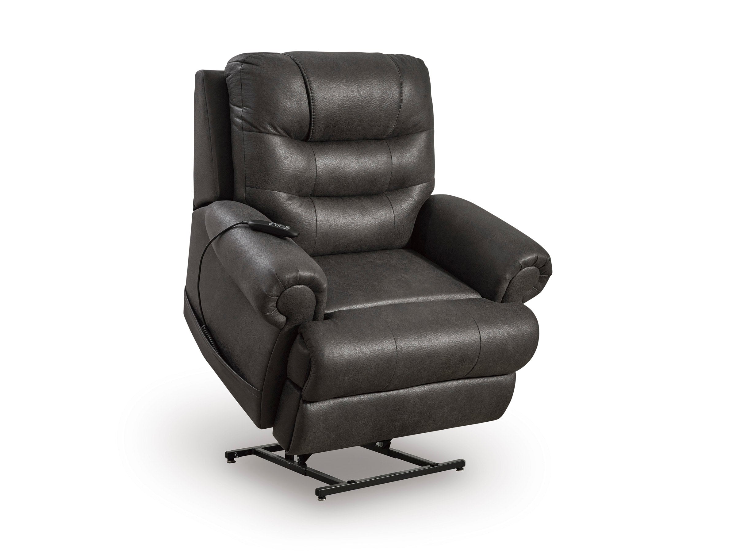 Ashley Granite Power Lift Recliner with Heat and Massage, view 3