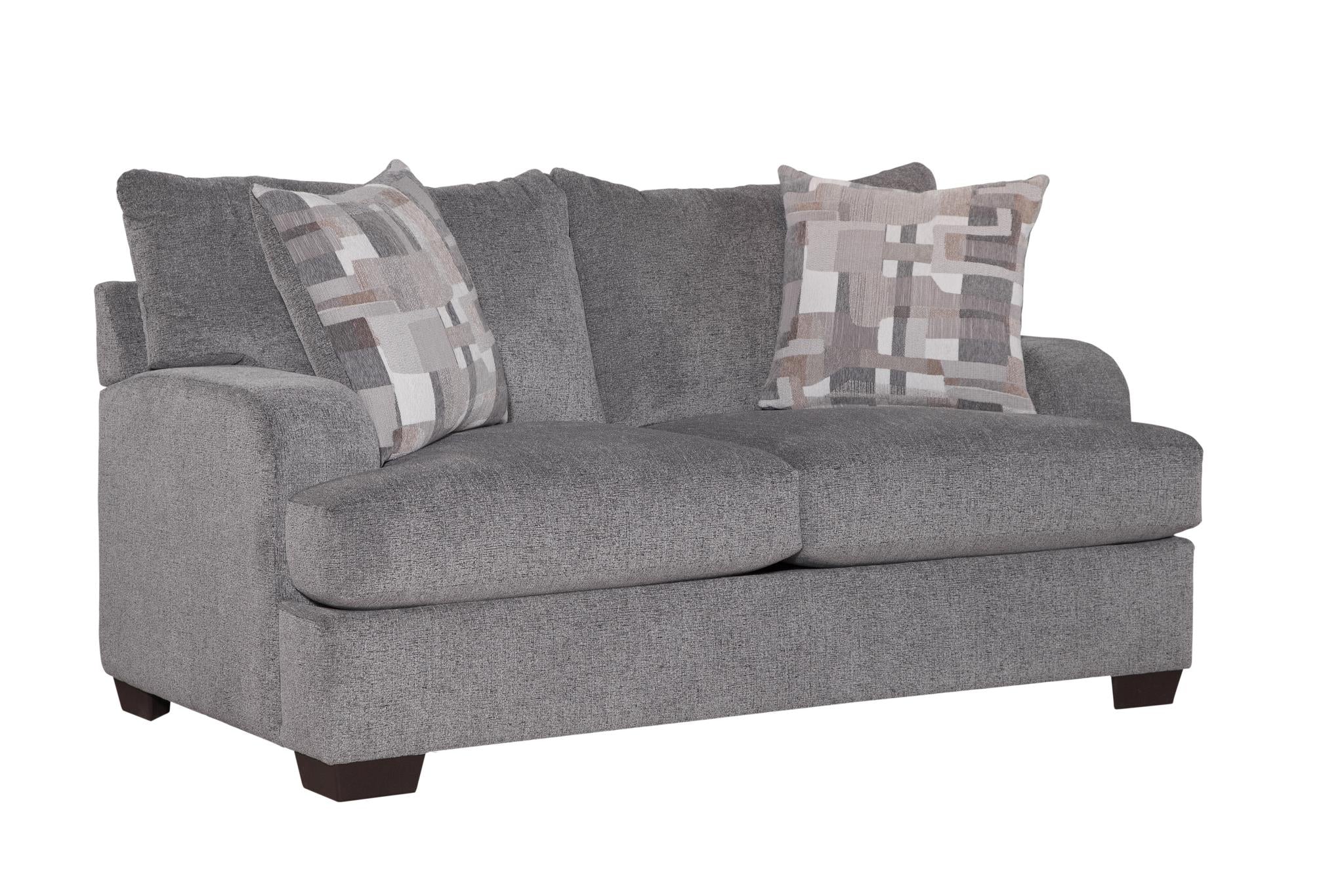Behold Brynn Heather Gray Oversized Sofa & Loveseat Set, view 2