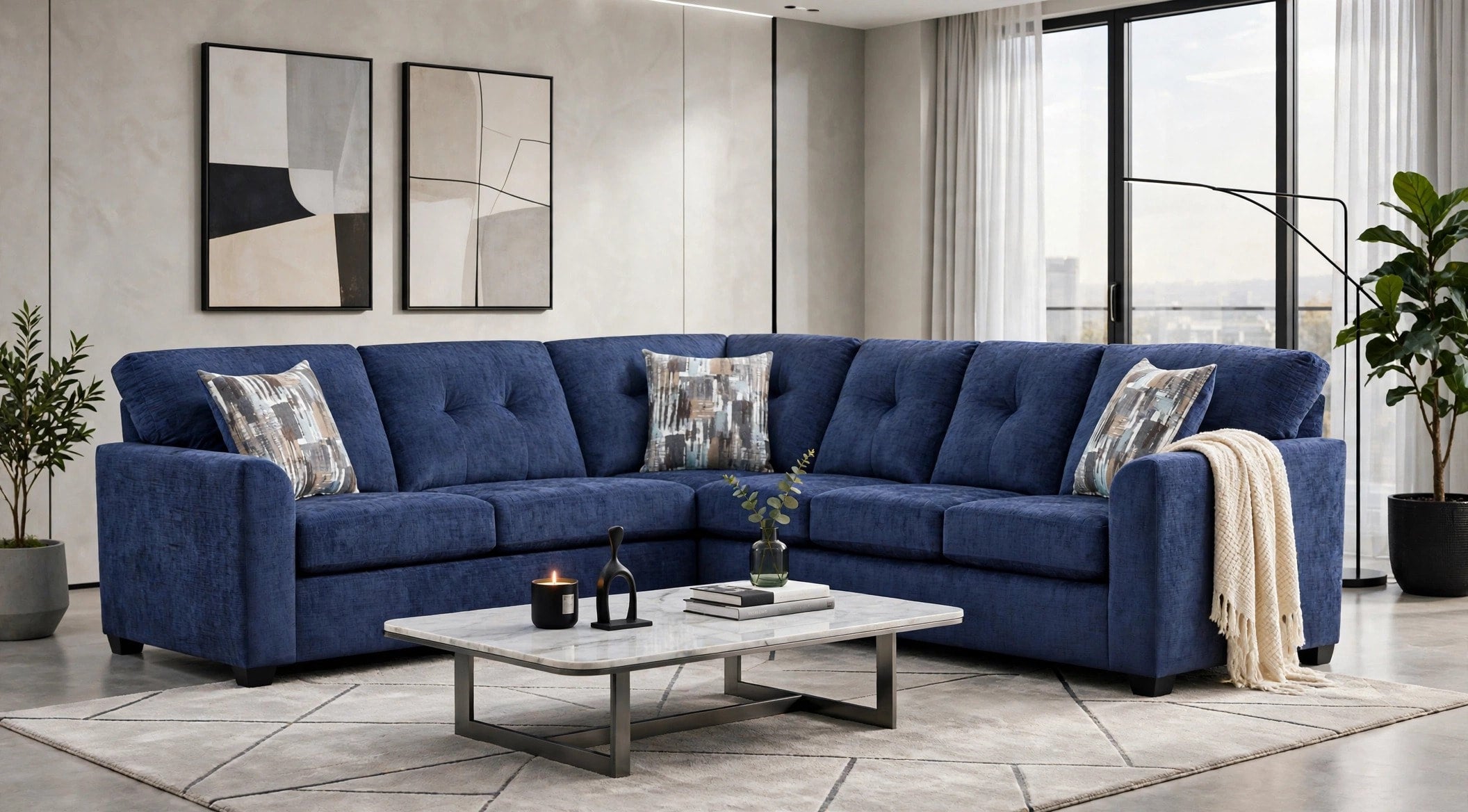 Washington Navy Sectional, view 2