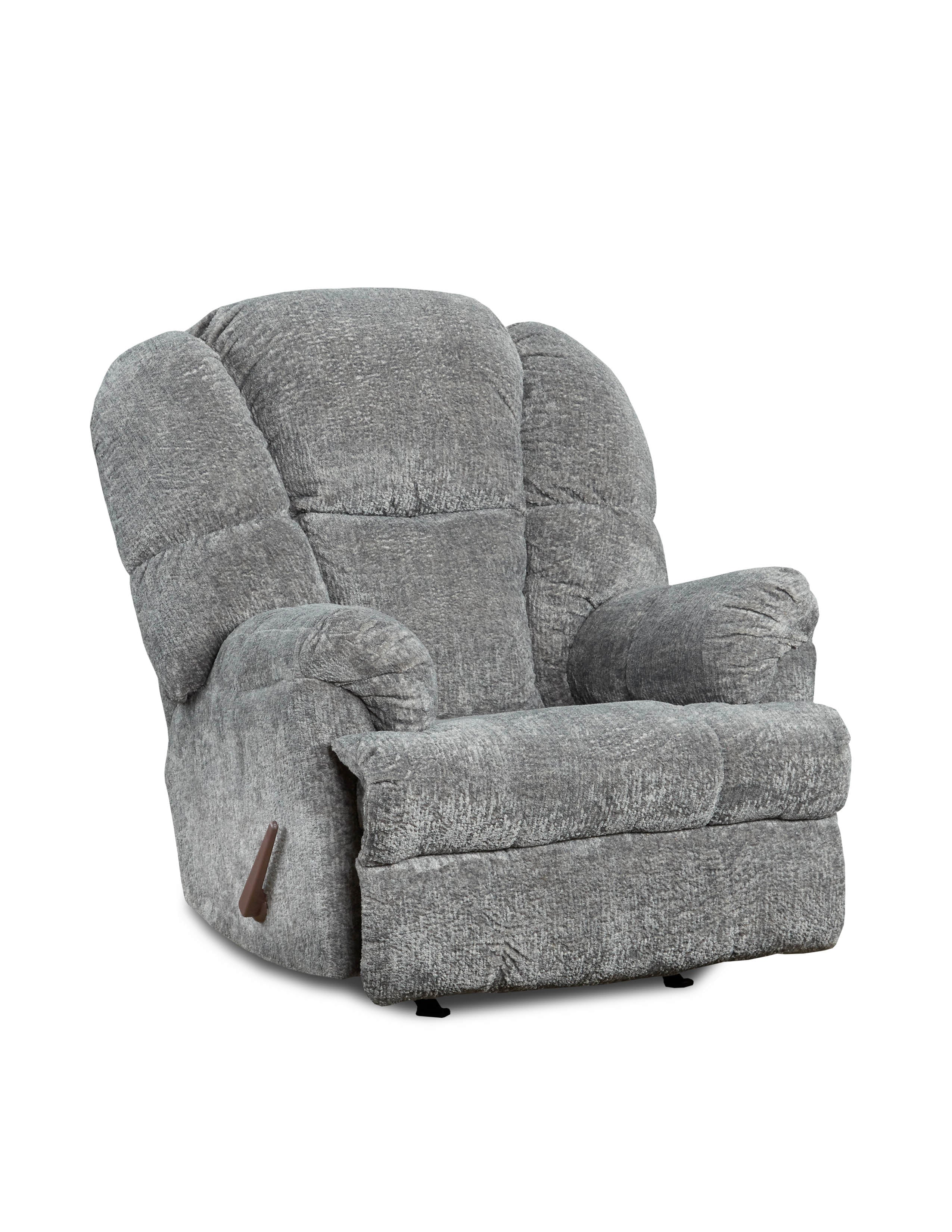 Washington Pewter Wingback Rocker Recliner