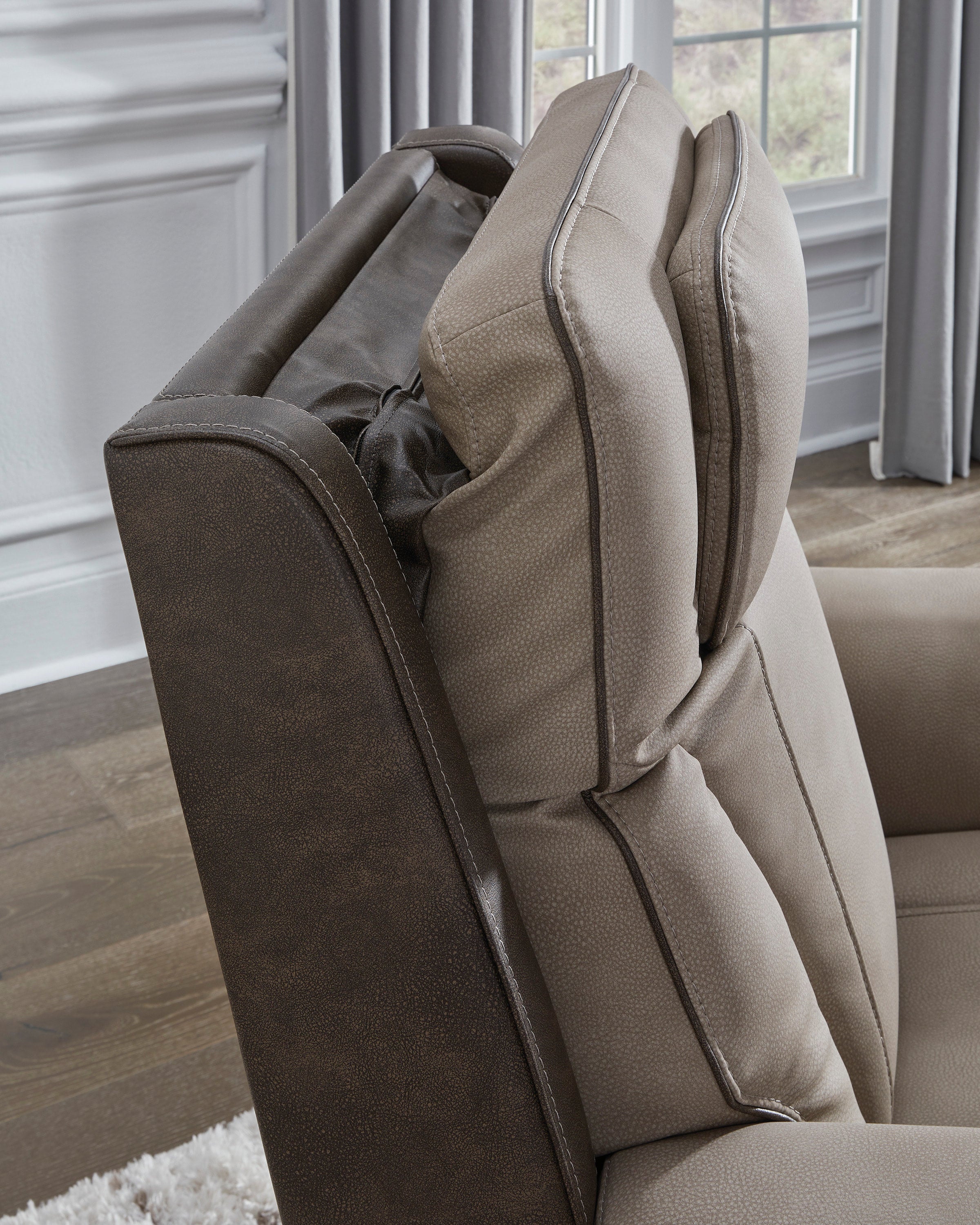 Ashley Sand Power Lift Recliner with Zero-Gravity, view 3