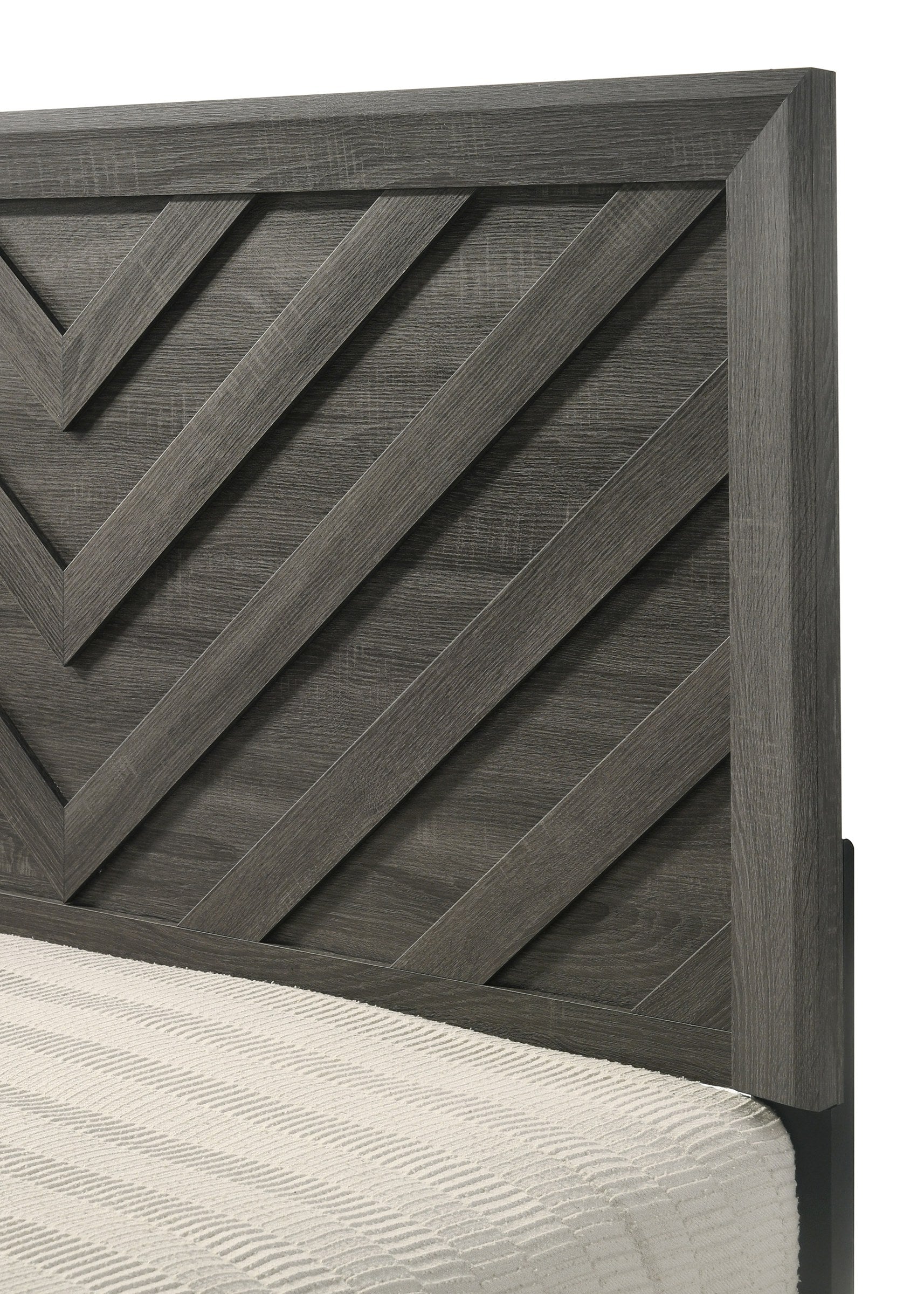 Valor Gray Bedroom Set, close-up detail
